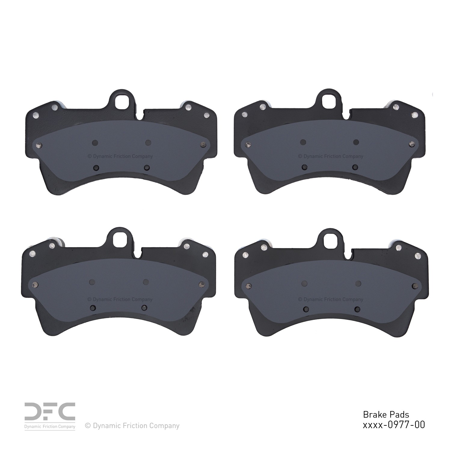 DYN-1600-0977-00 DFC EURO 5000 Ceramic Brake Pads