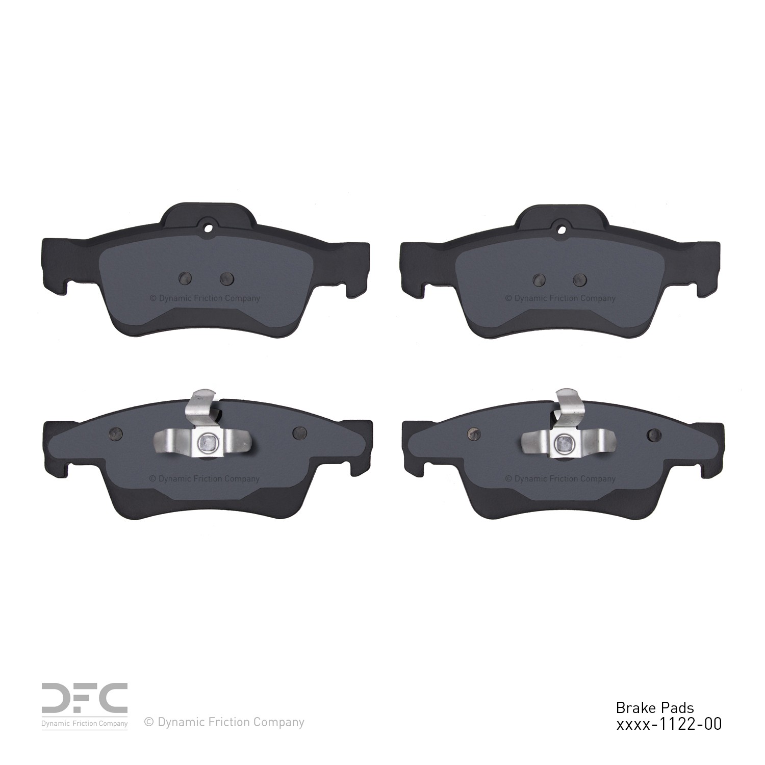 DYN-1600-1122-00 DFC EURO 5000 Ceramic Brake Pads