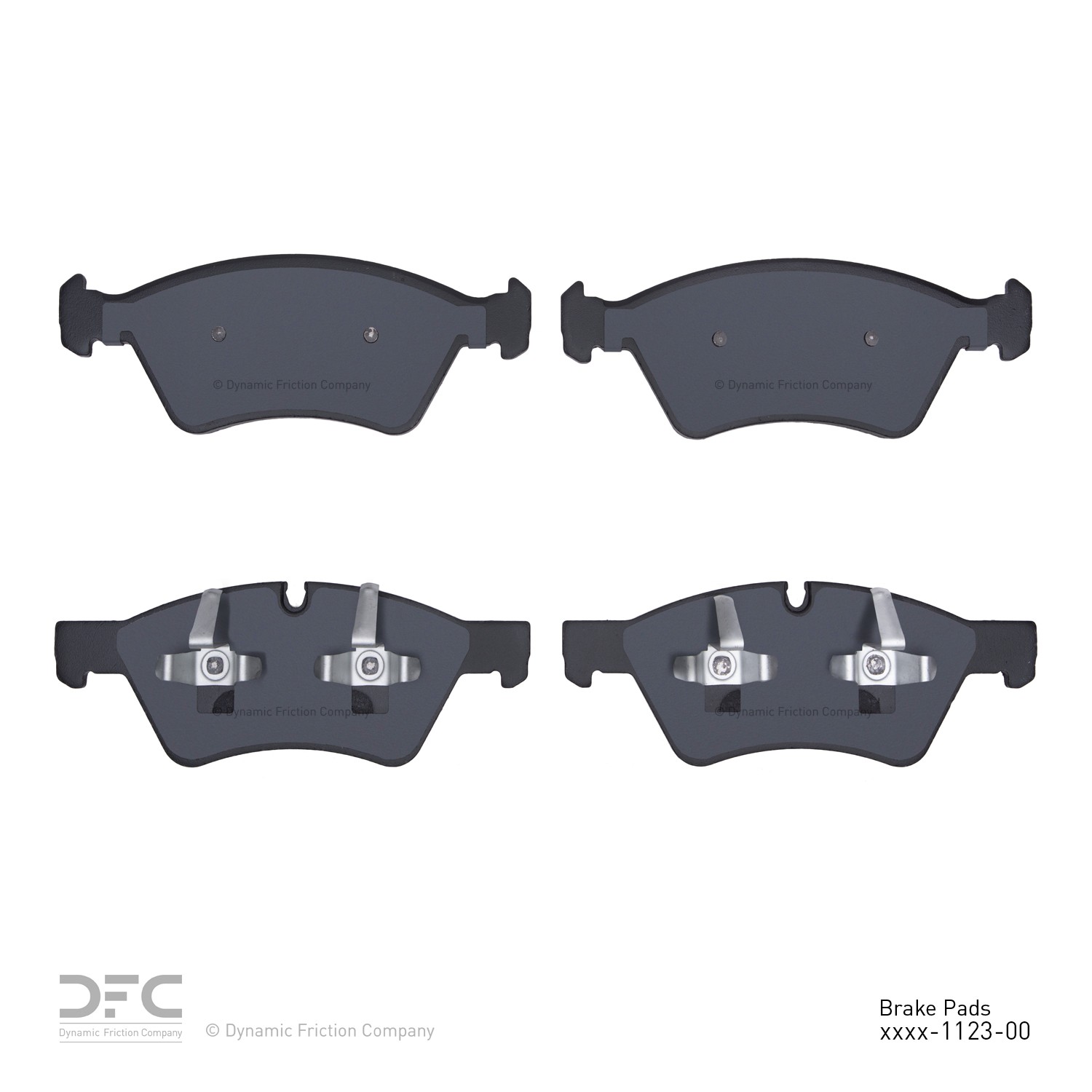 DYN 1600-1123-00 DFC EURO 5000 Ceramic Brake Pads