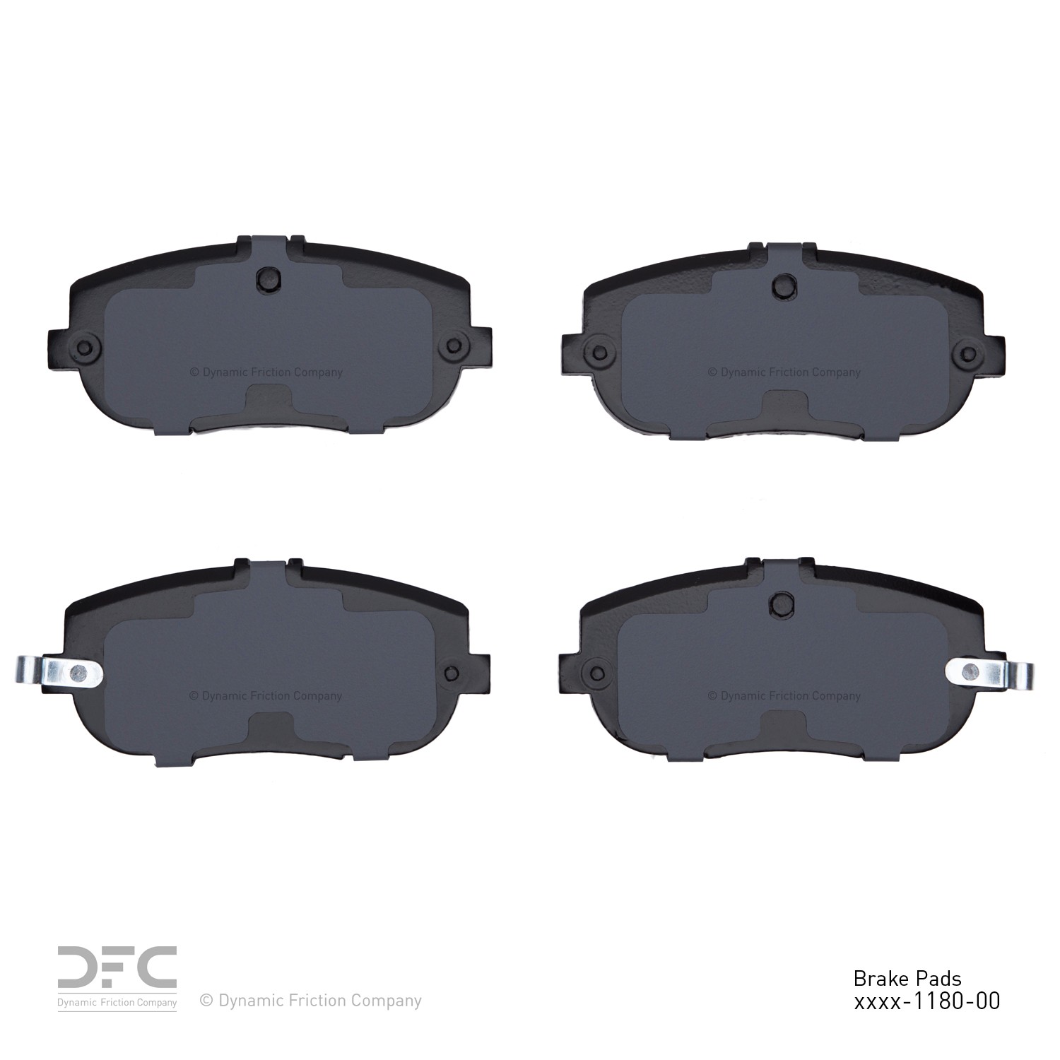 DYN 1600-1180-00 DFC EURO 5000 Ceramic Brake Pads