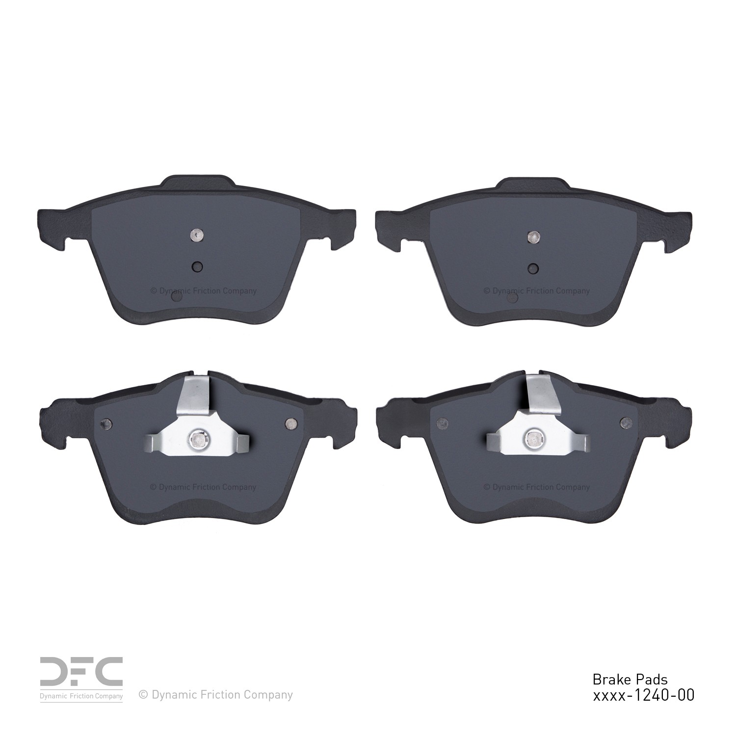 DYN 1600-1240-00 DFC EURO 5000 Ceramic Brake Pads