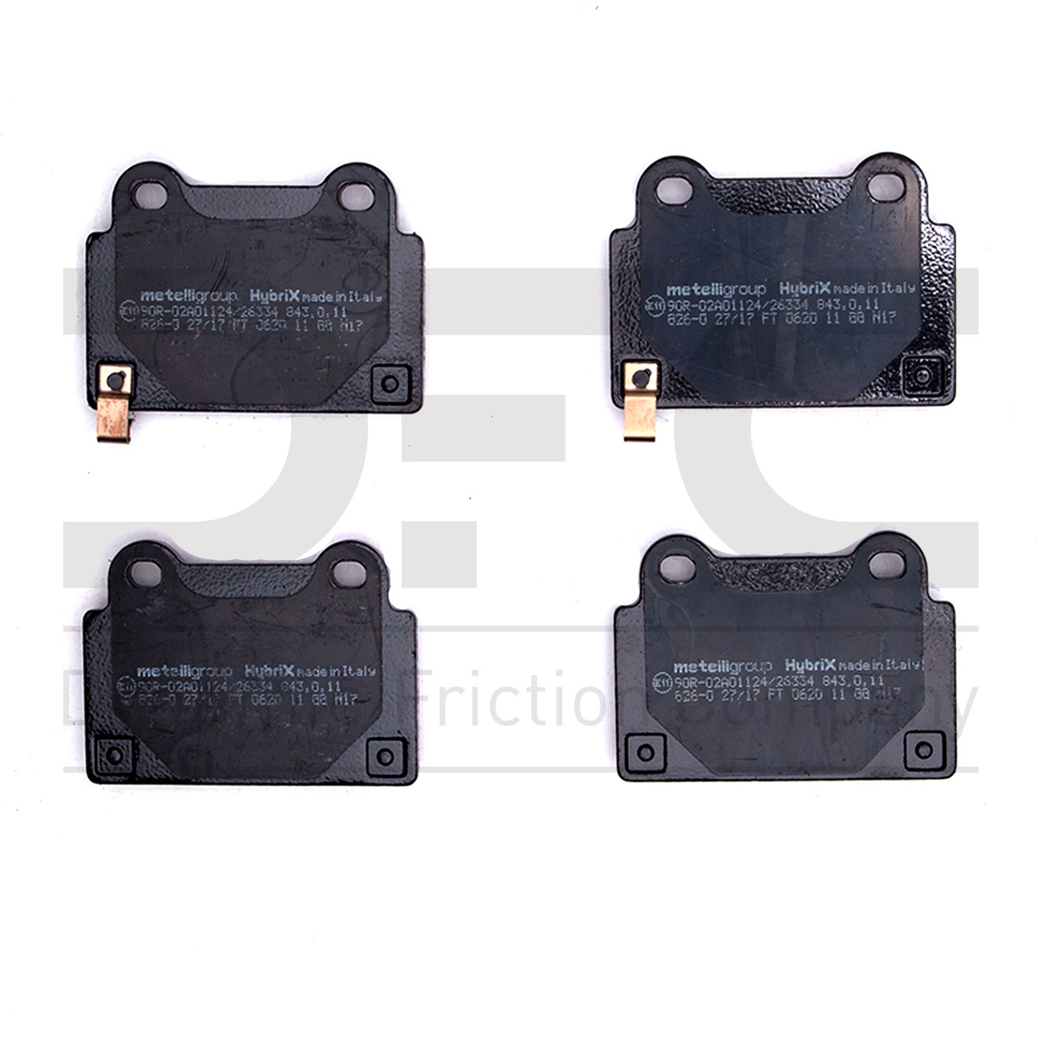 DYN 1600-1368-00 DFC EURO 5000 Ceramic Brake Pads