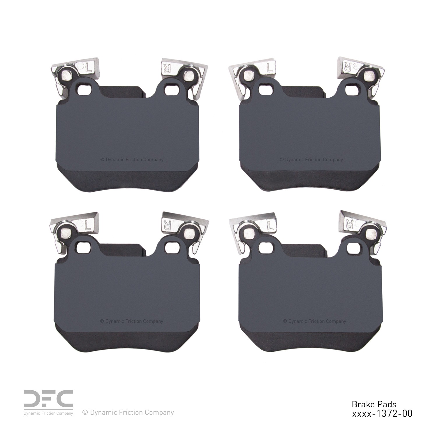 DYN 1600-1372-00 DFC EURO 5000 Ceramic Brake Pads
