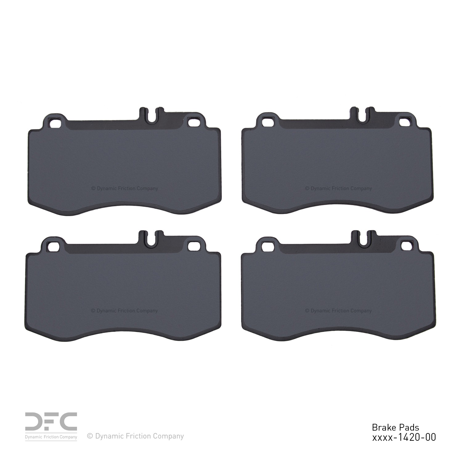 DYN 1600-1420-00 DFC EURO 5000 Ceramic Brake Pads