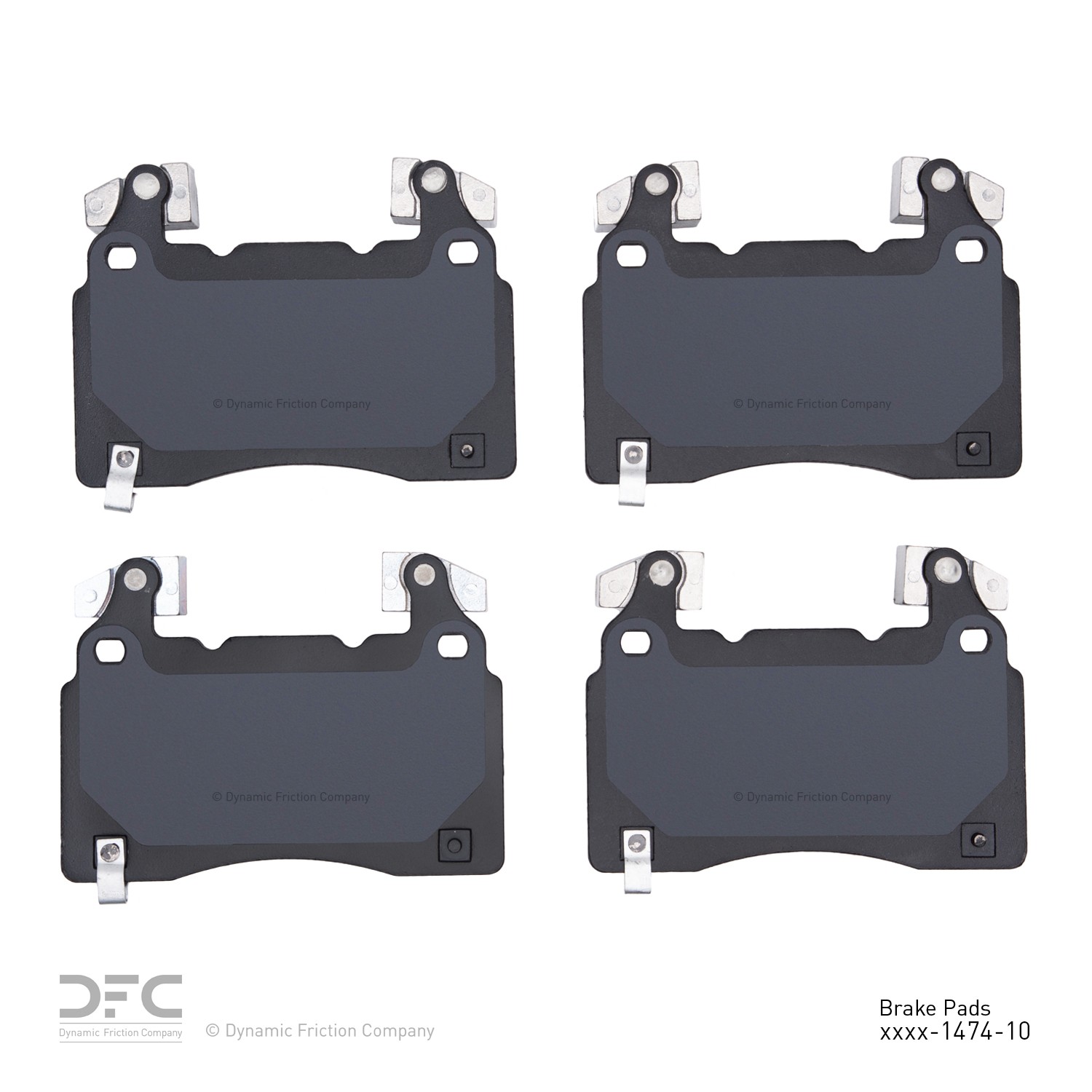 DYN-1600-1474-10 DFC EURO 5000 Ceramic Brake Pads