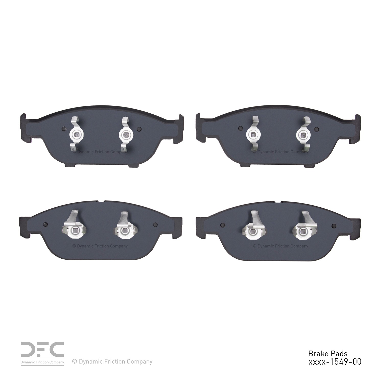 DYN 1600-1549-00 DFC EURO 5000 Ceramic Brake Pads