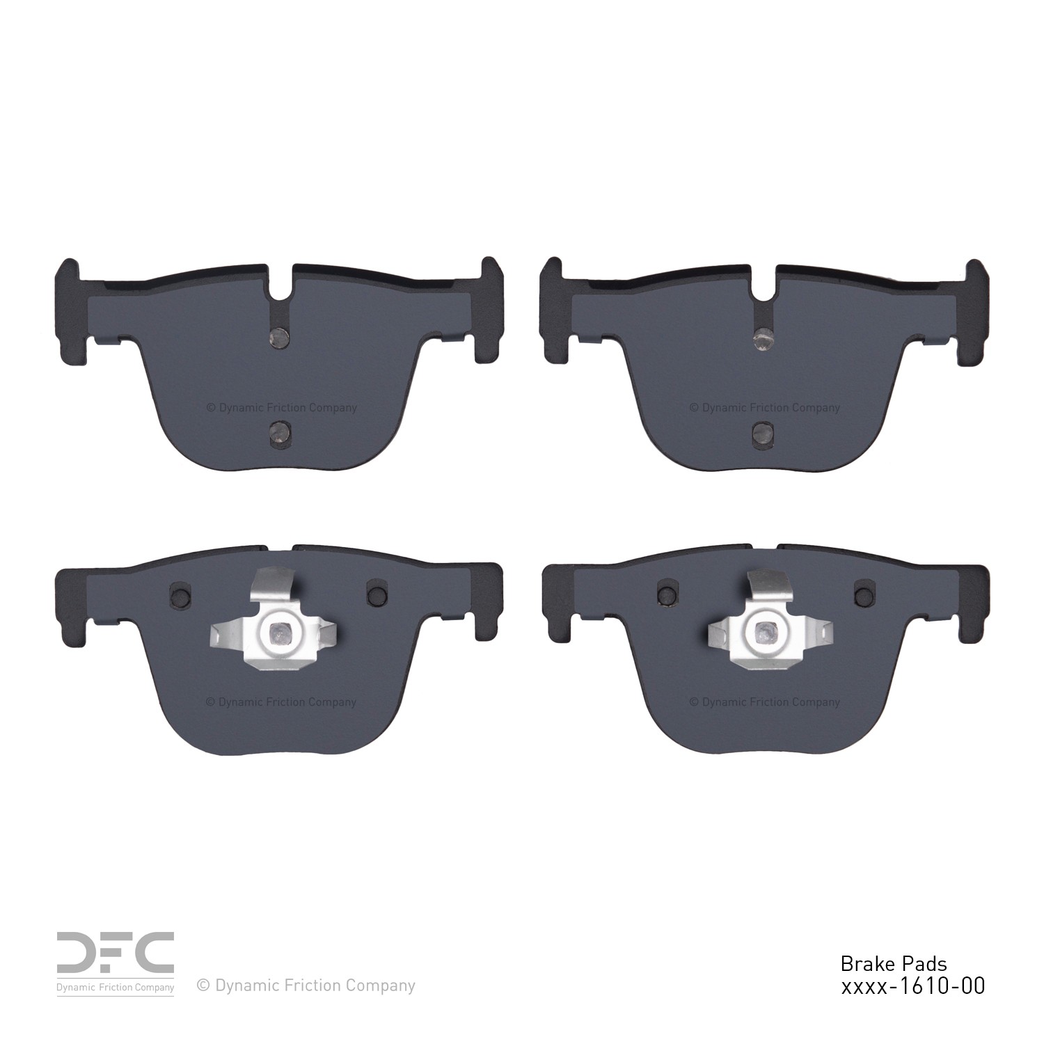 DYN 1600-1610-00 DFC EURO 5000 Ceramic Brake Pads