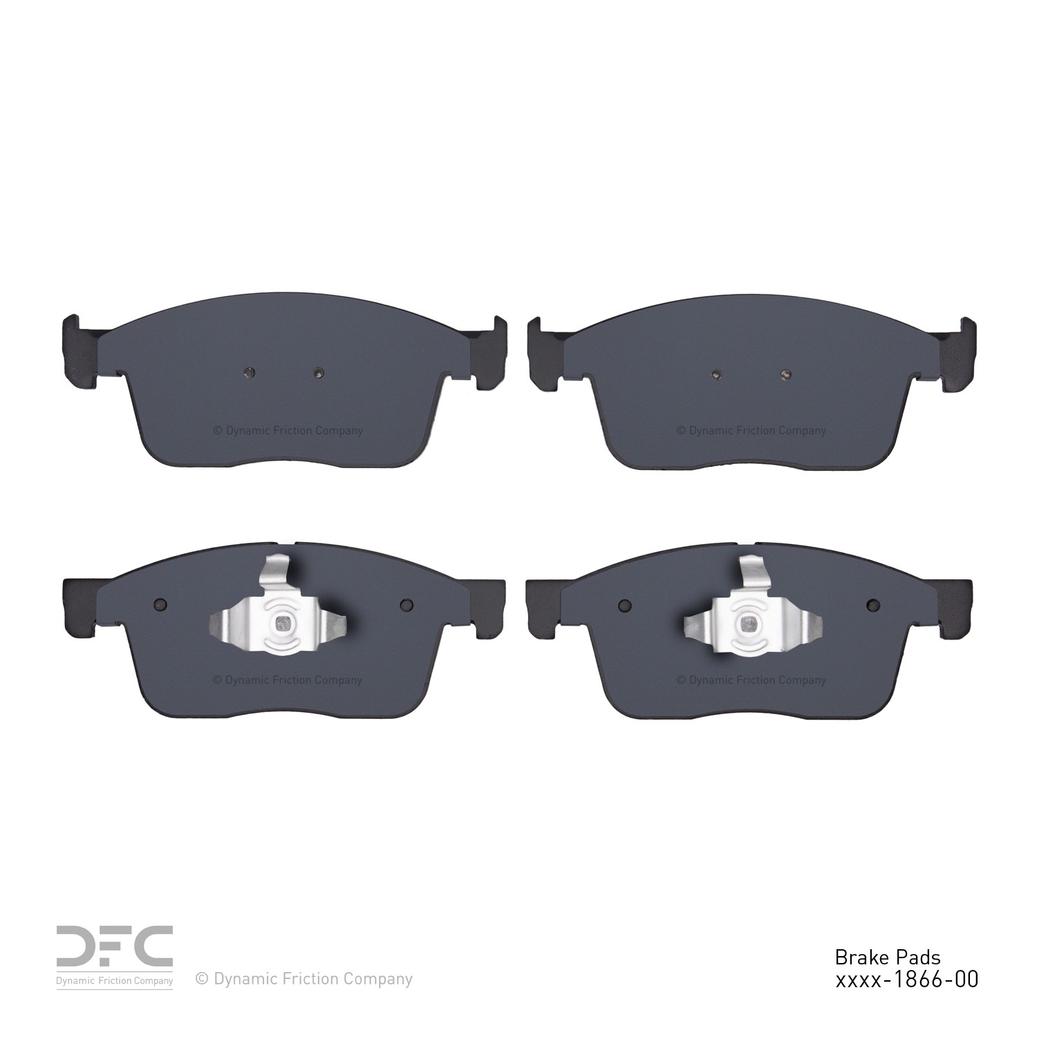 DYN 1600-1866-00 DFC EURO 5000 Ceramic Brake Pads