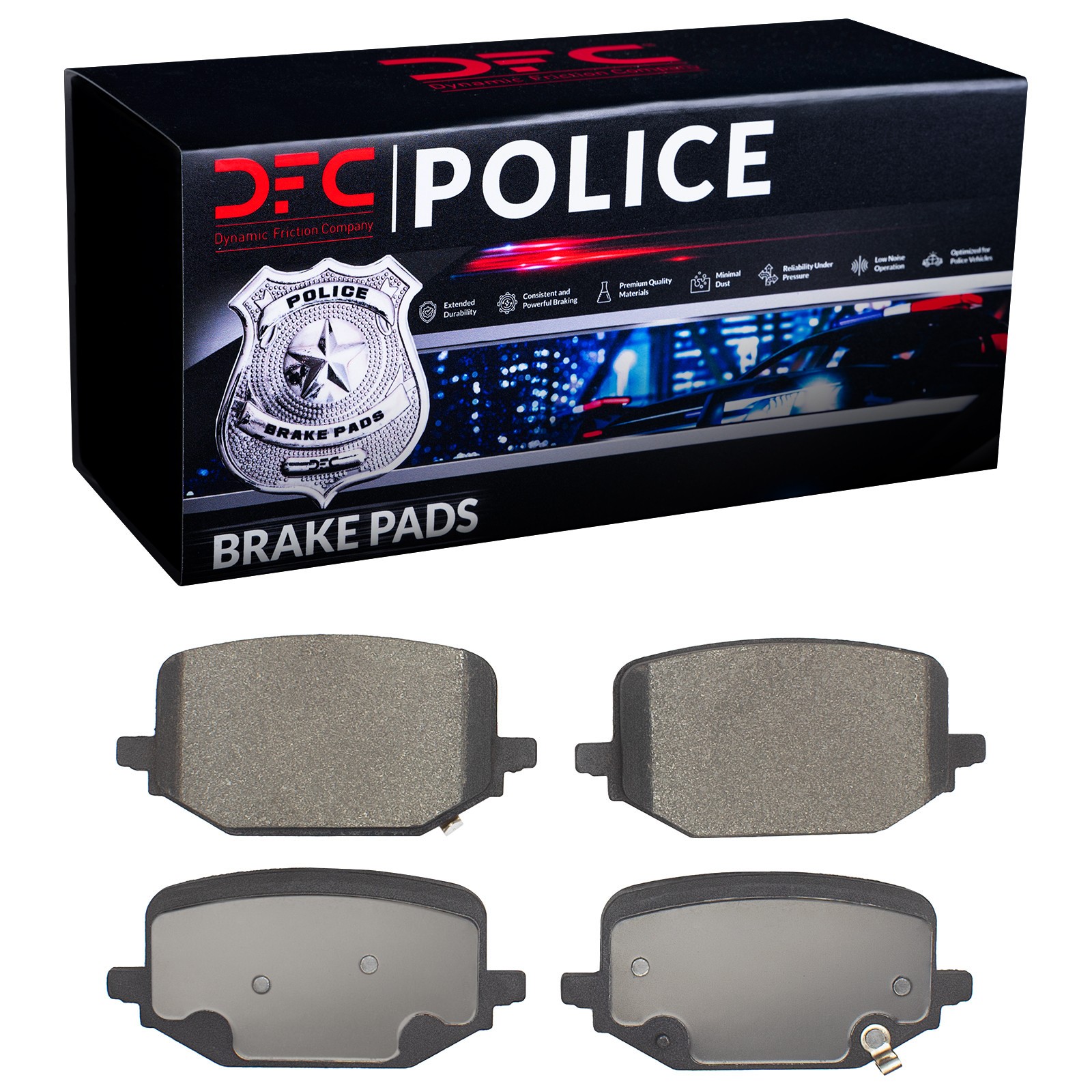DYN 1911-2231-00 DFC Police Brake Pads - Image 2