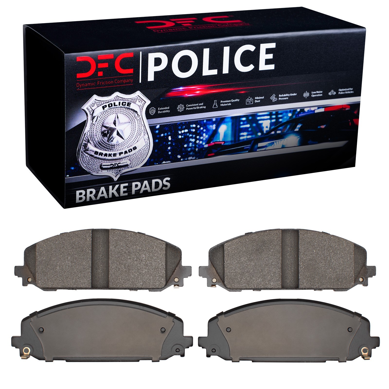 DYN 1911-2429-00 DFC Police Brake Pads - Image 2