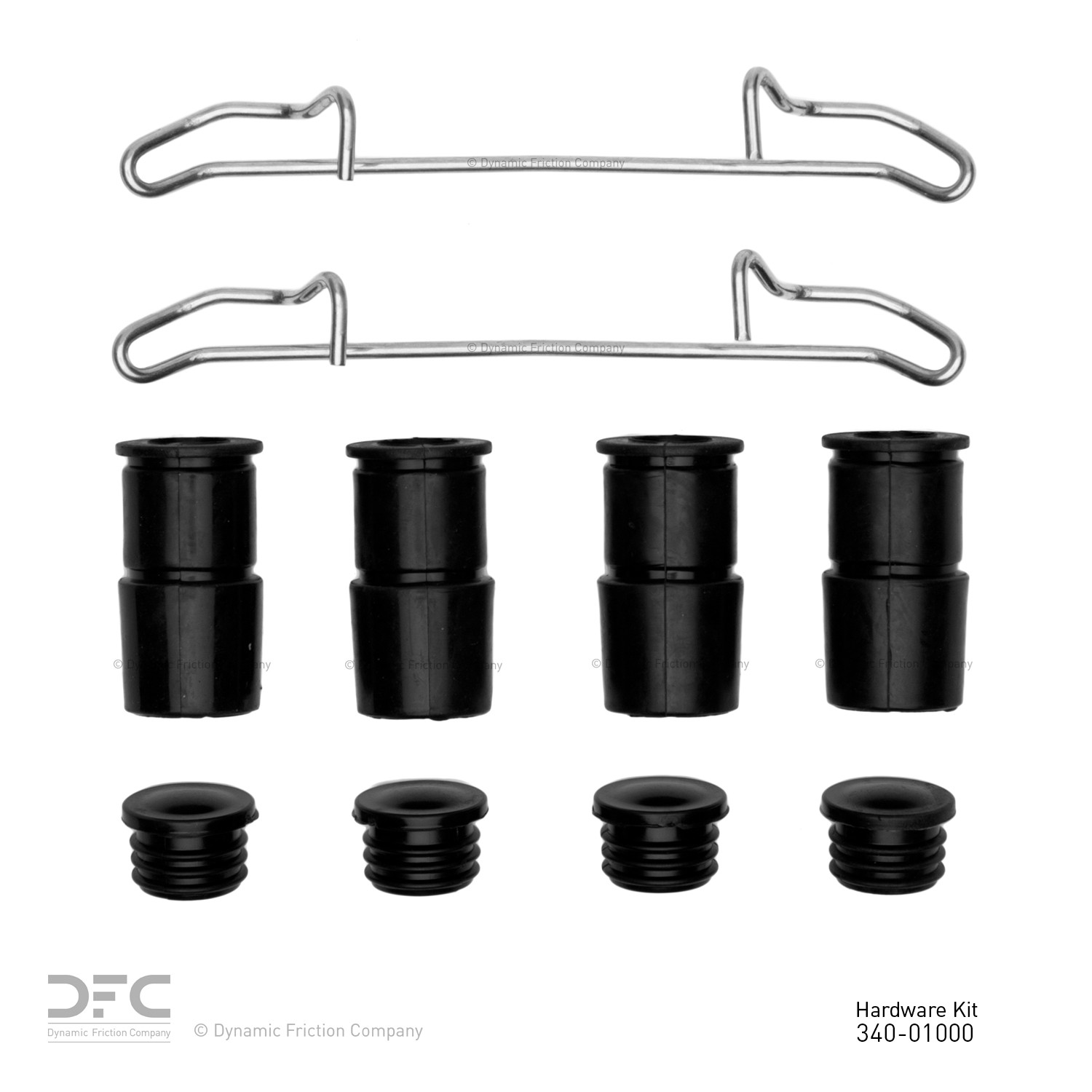 DYN 340-01000 DFC Disc Brake Hardware Kit - Image 2