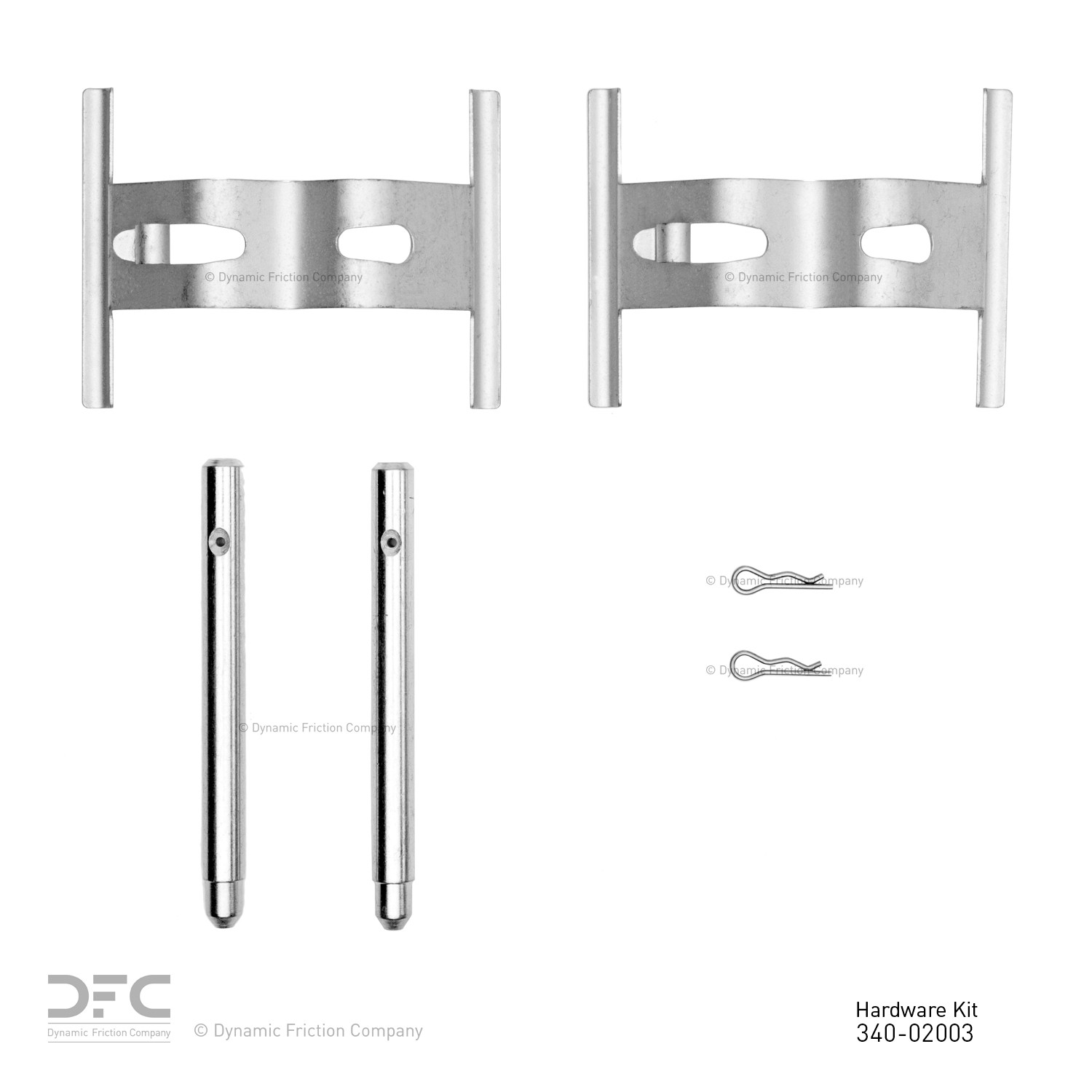 DYN 340-02003 DFC Disc Brake Hardware Kit - Image 2