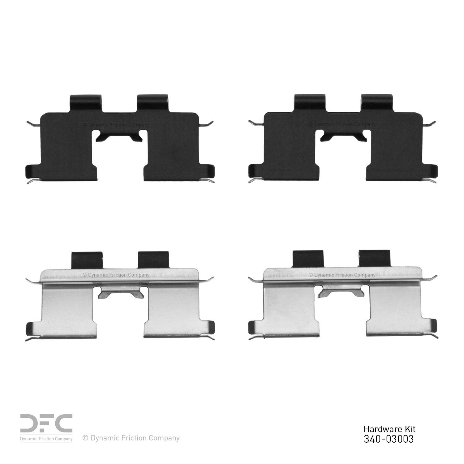 DYN-340-03003 DFC Disc Brake Hardware Kit - Image 2