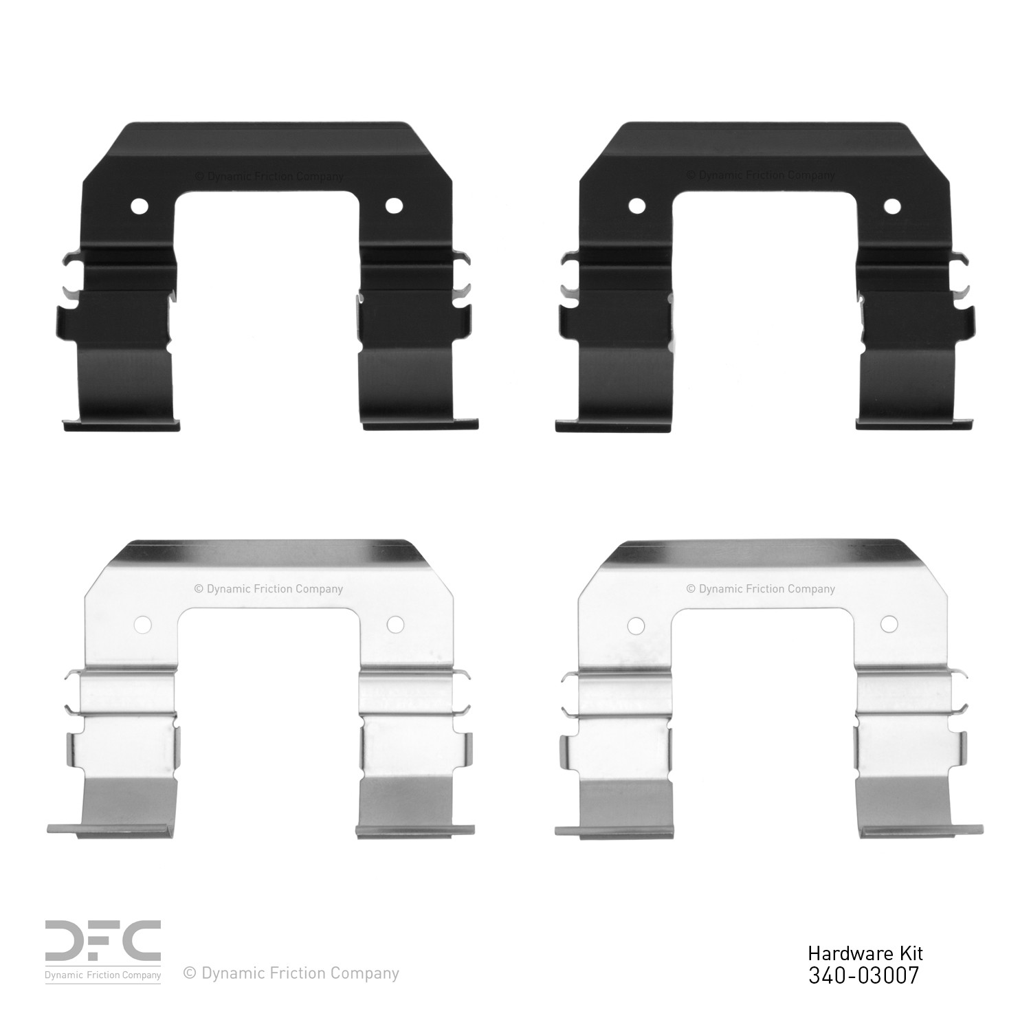 DYN 340-03007 DFC Disc Brake Hardware Kit - Image 2