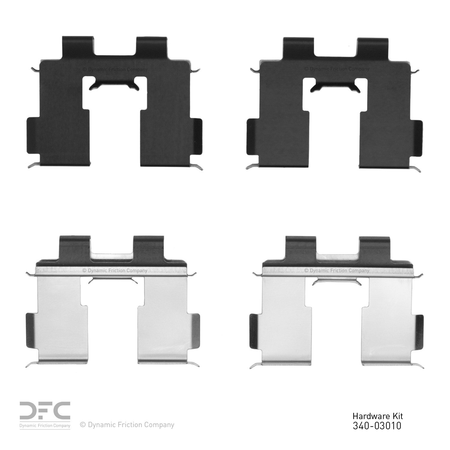 DYN-340-03010 DFC Disc Brake Hardware Kit - Image 2