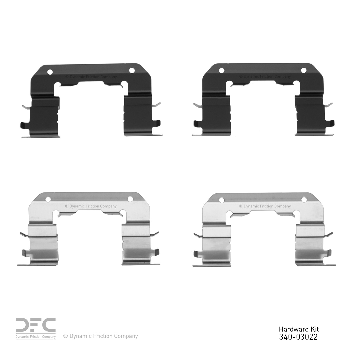DYN-340-03022 DFC Disc Brake Hardware Kit - Image 2