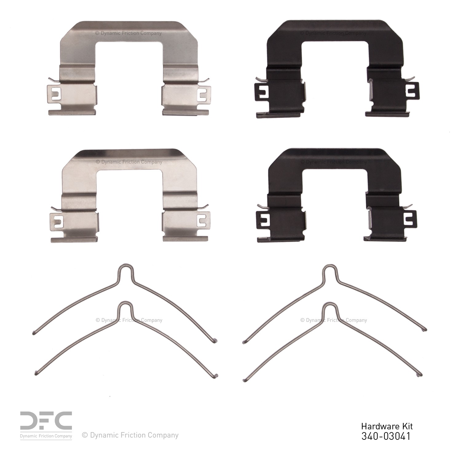 DYN-340-03041 DFC Disc Brake Hardware Kit - Image 2
