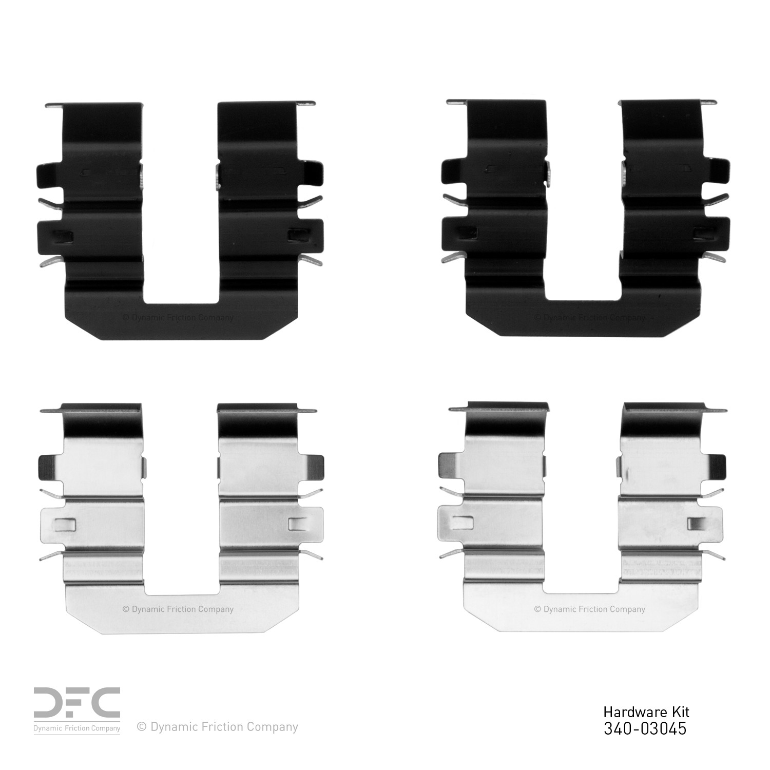 DYN-340-03045 DFC Disc Brake Hardware Kit - Image 2