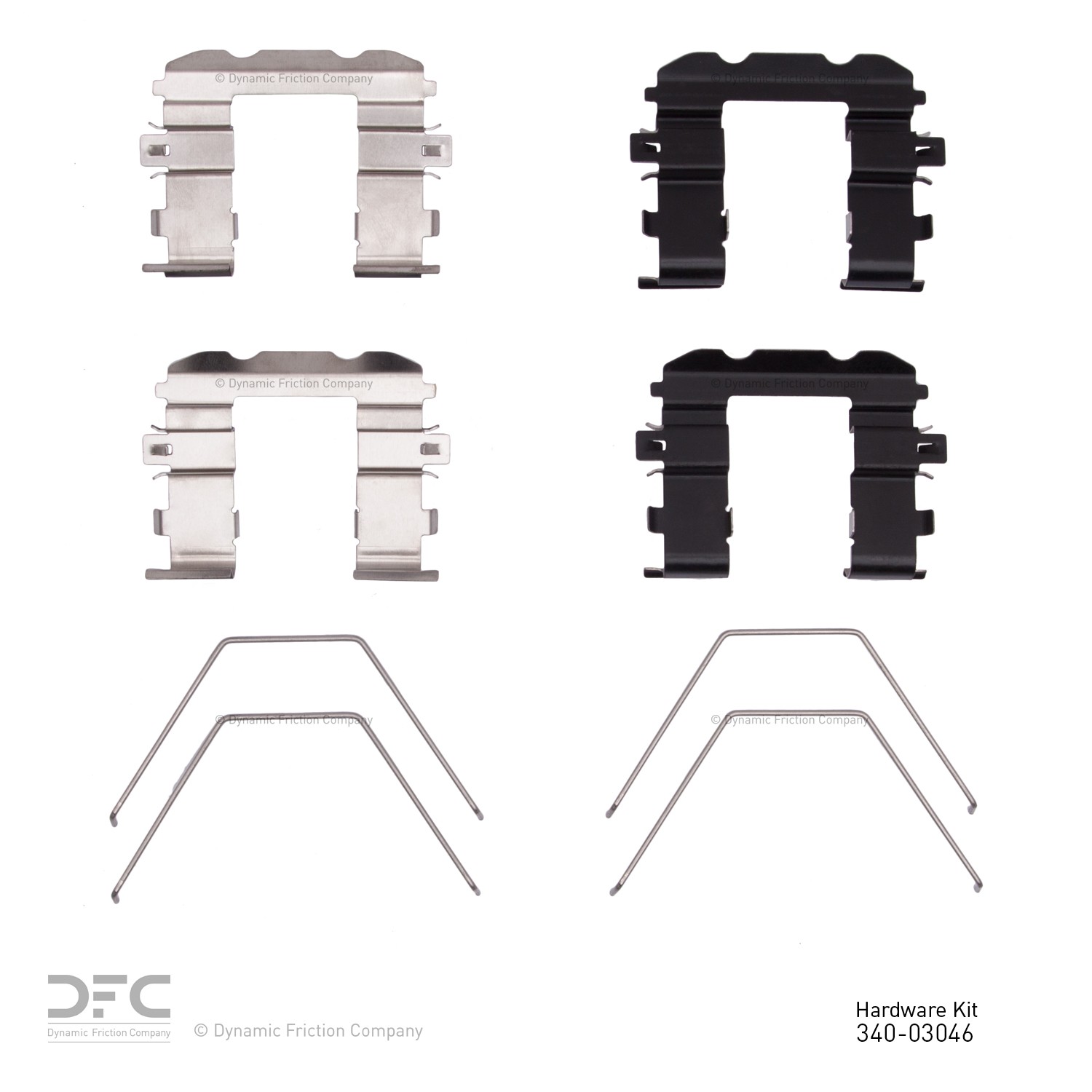 DYN-340-03046 DFC Disc Brake Hardware Kit - Image 2