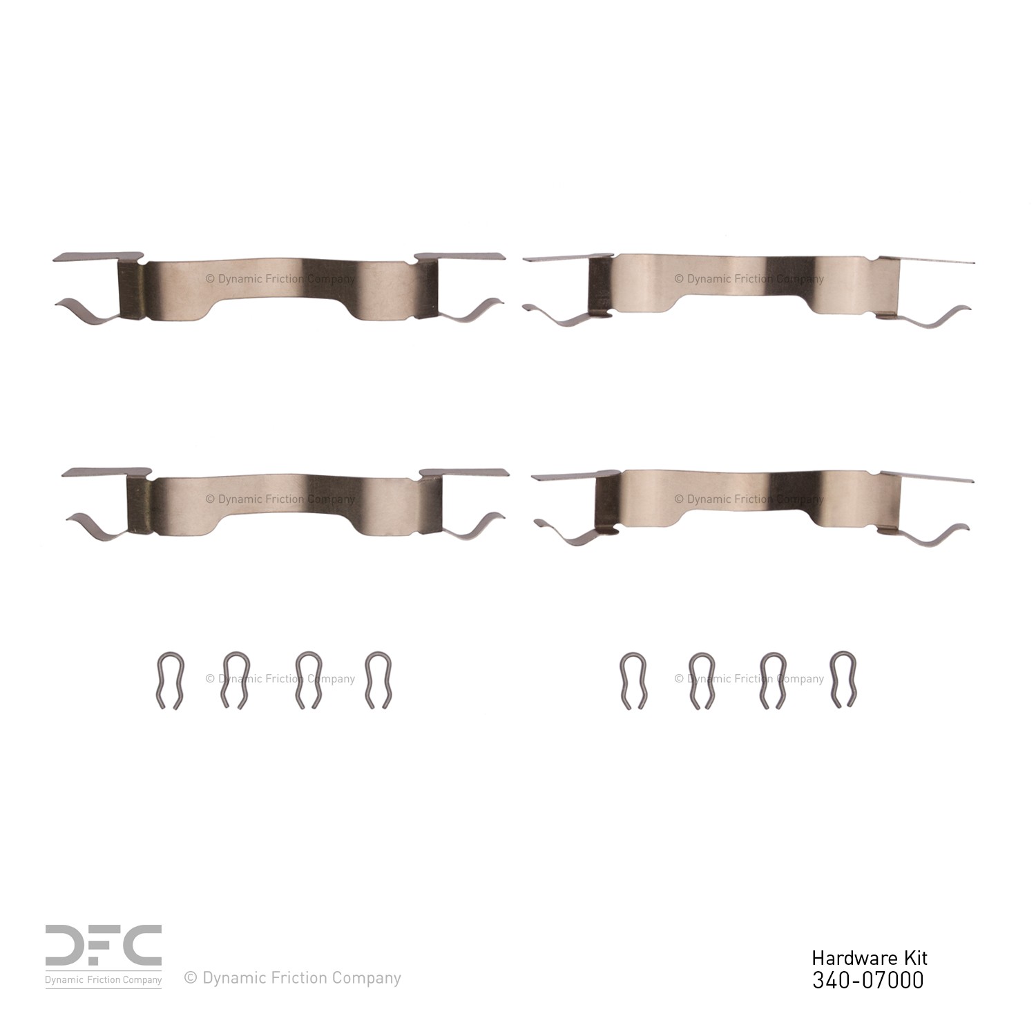 DYN 340-07000 DFC Disc Brake Hardware Kit - Image 2