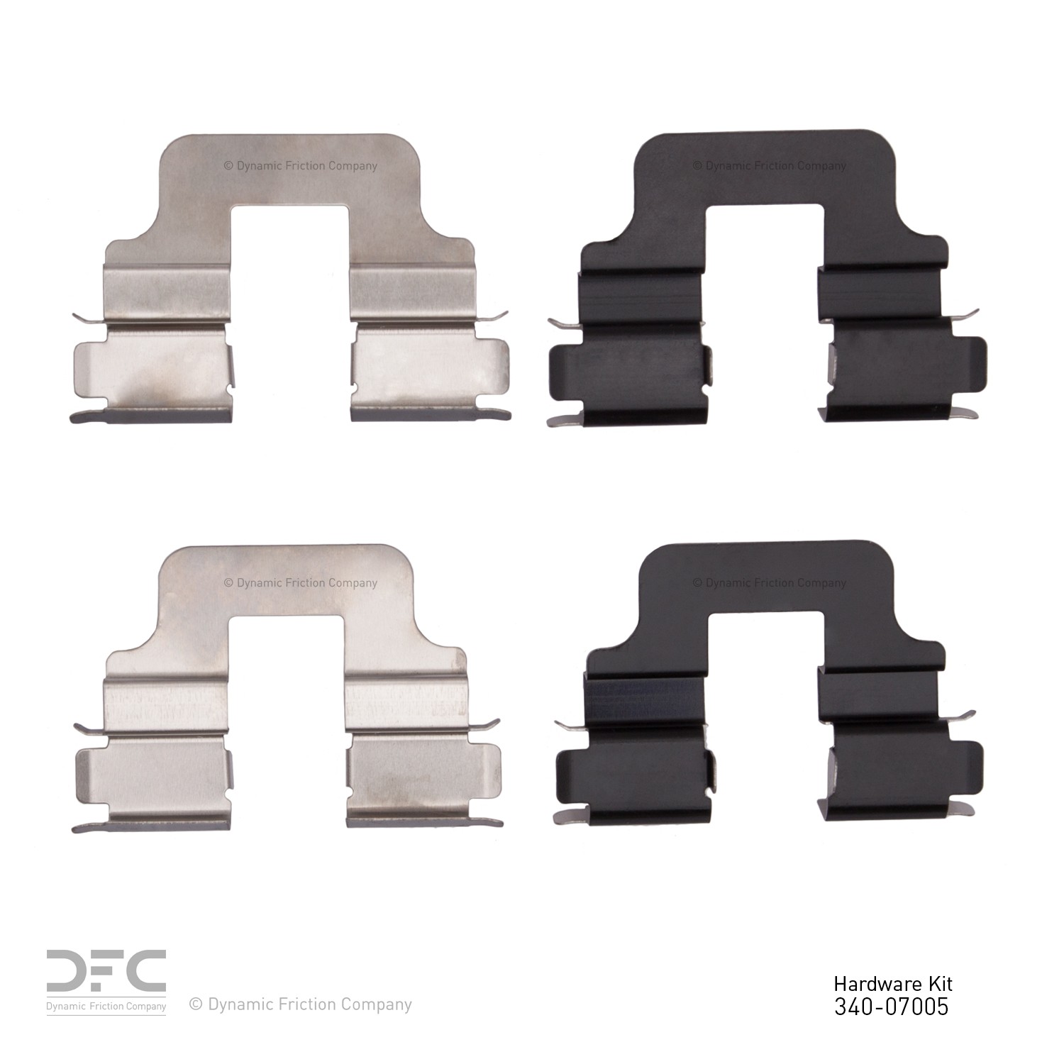 DYN-340-07005 DFC Disc Brake Hardware Kit - Image 2