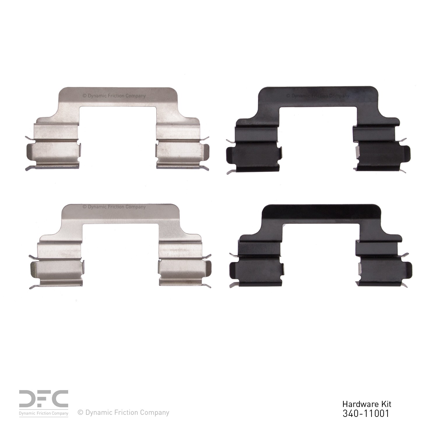 DYN 340-11001 DFC Disc Brake Hardware Kit - Image 2