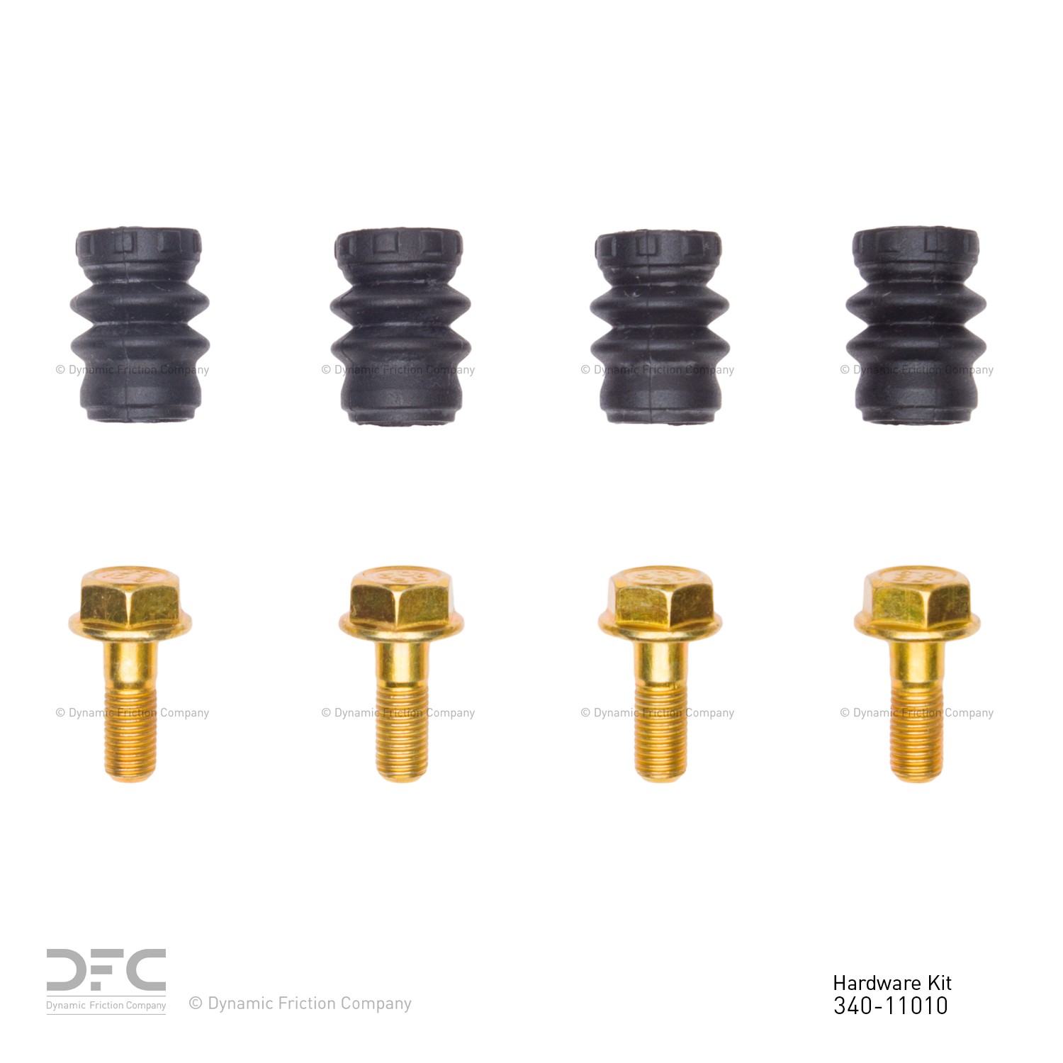 DYN 340-11010 DFC Disc Brake Hardware Kit - Image 2