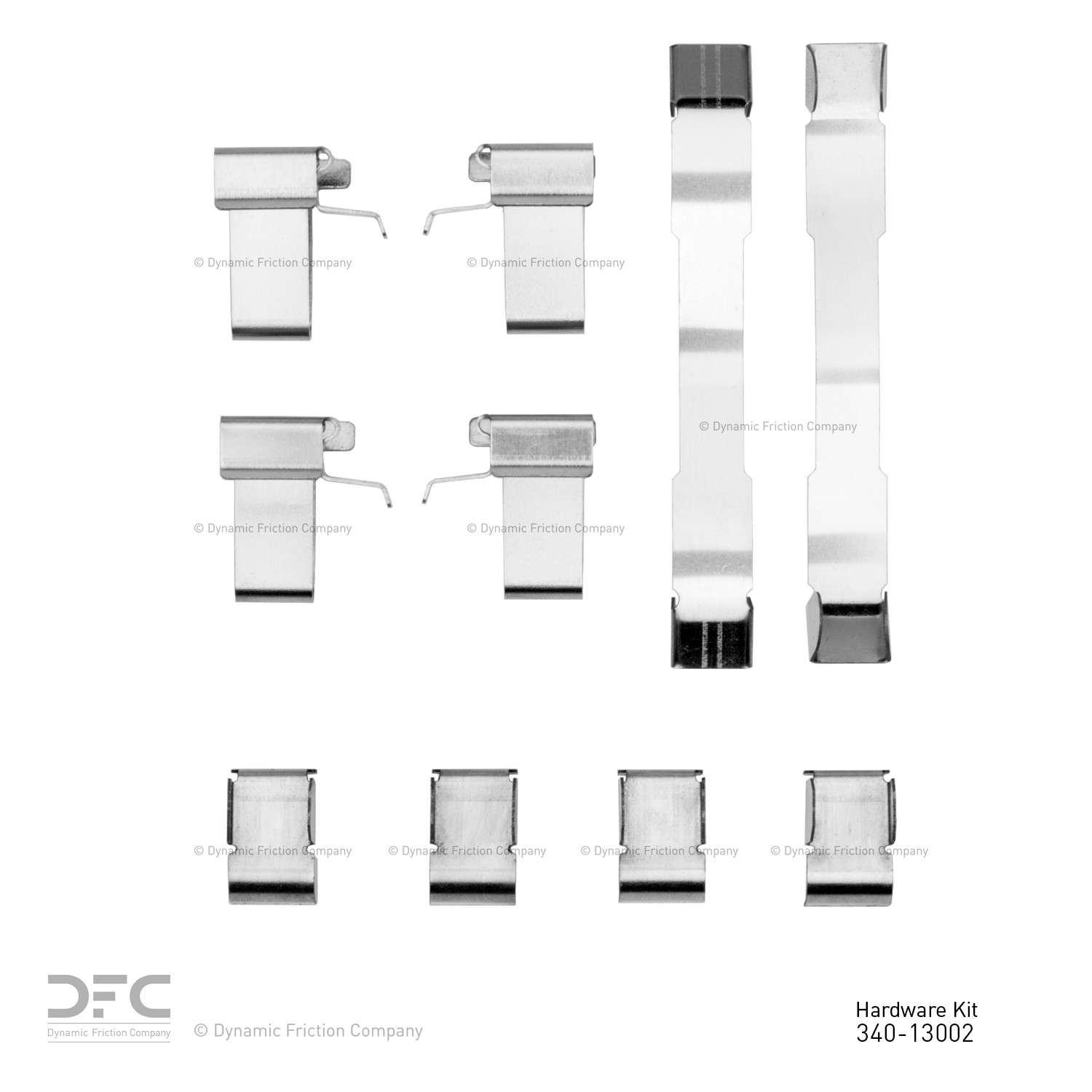DYN 340-13002 DFC Disc Brake Hardware Kit - Image 2