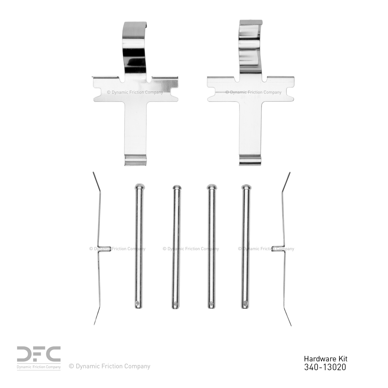 DYN-340-13020 DFC Disc Brake Hardware Kit - Image 2