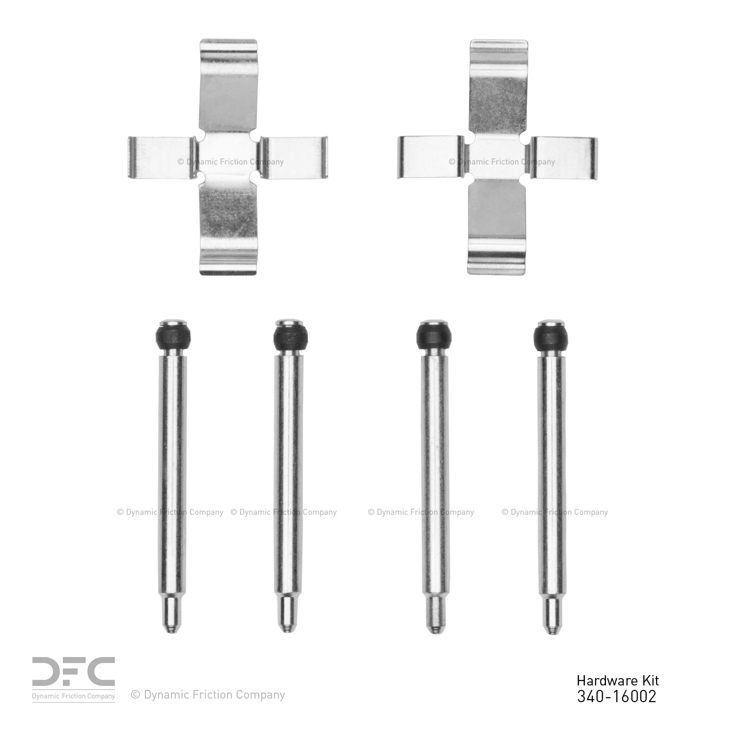 DYN-340-16002 DFC Disc Brake Hardware Kit - Image 2
