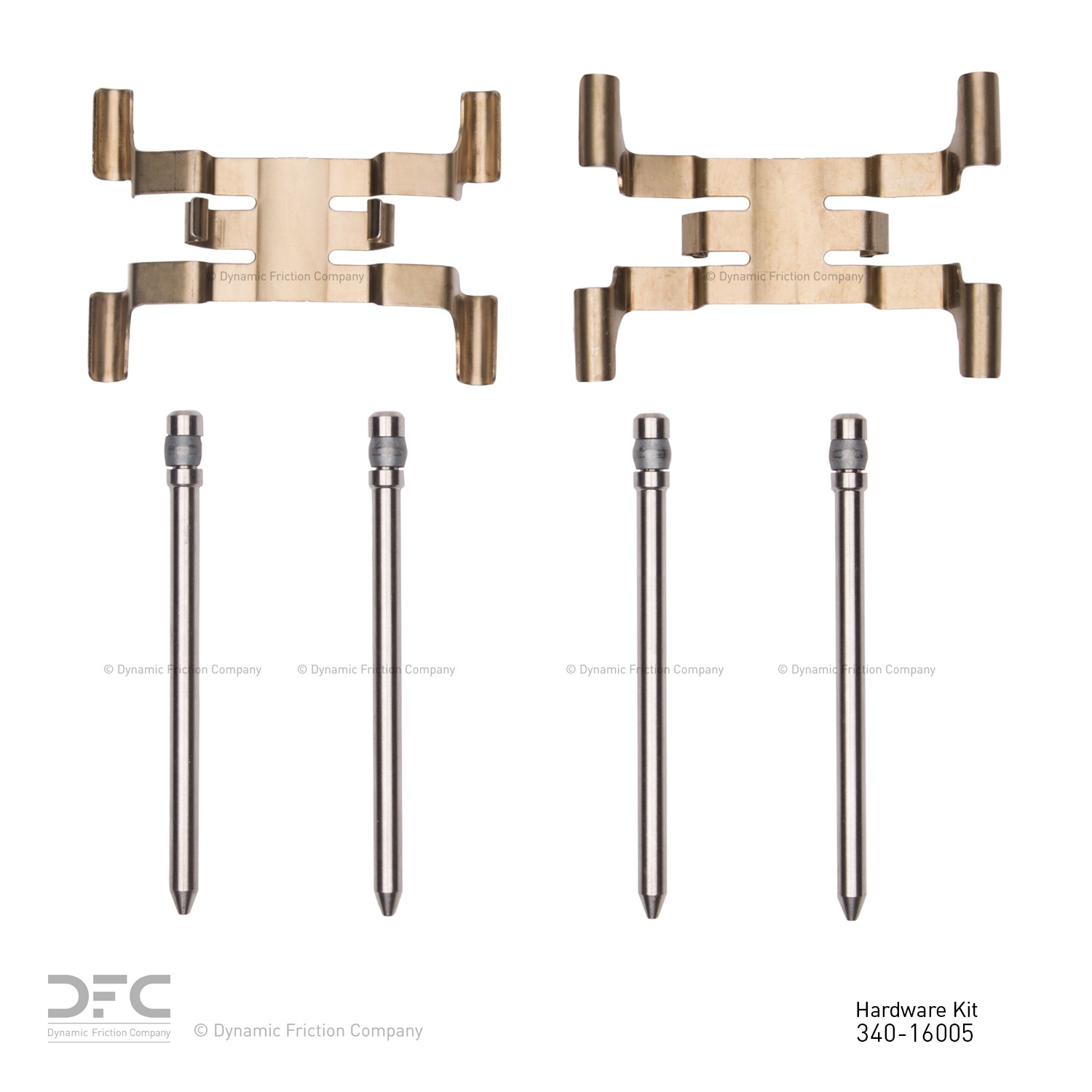 DYN 340-16005 DFC Disc Brake Hardware Kit - Image 2