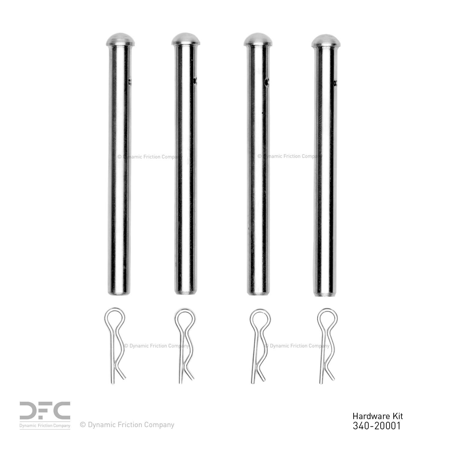 DYN 340-20001 DFC Disc Brake Hardware Kit - Image 2