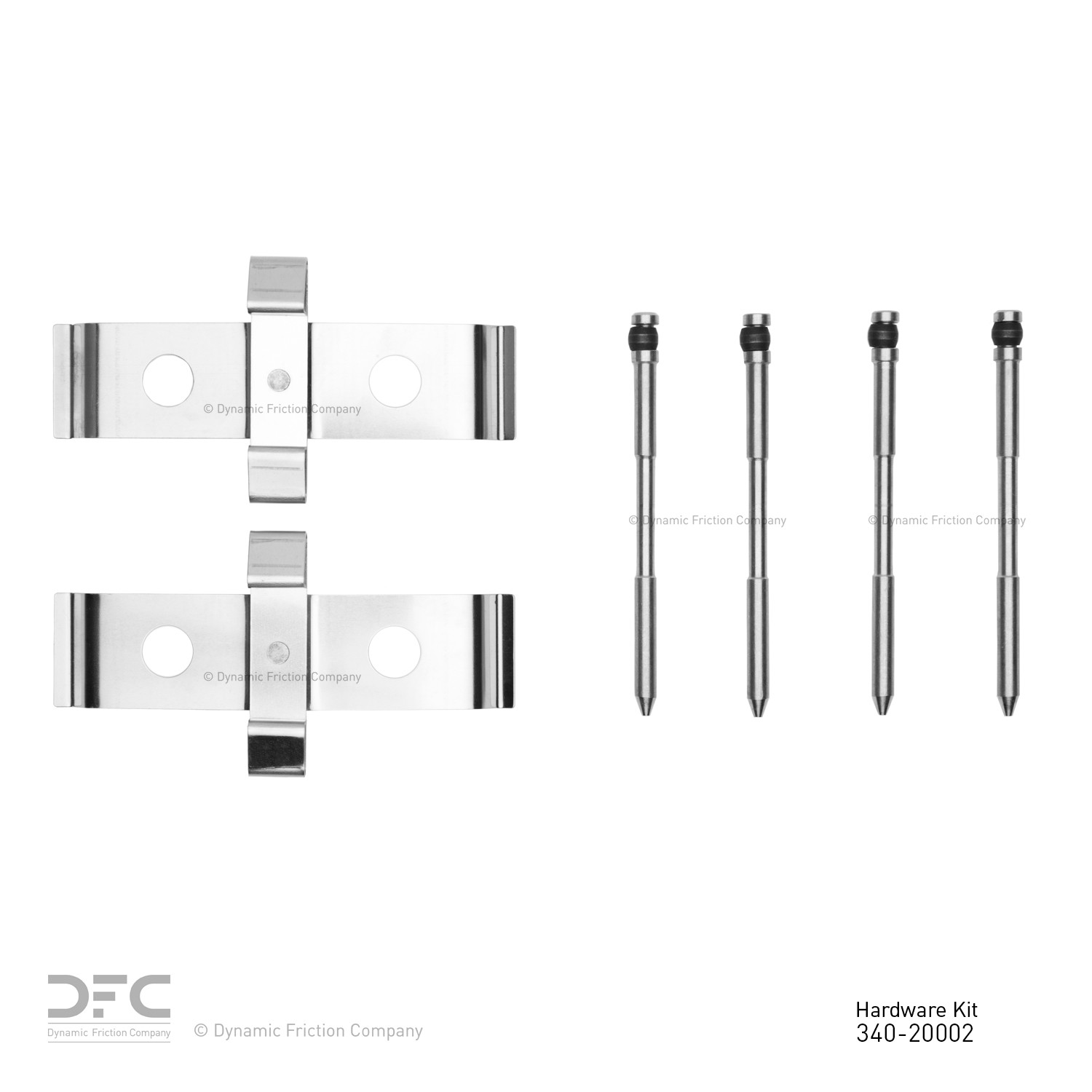 DYN 340-20002 DFC Disc Brake Hardware Kit - Image 2