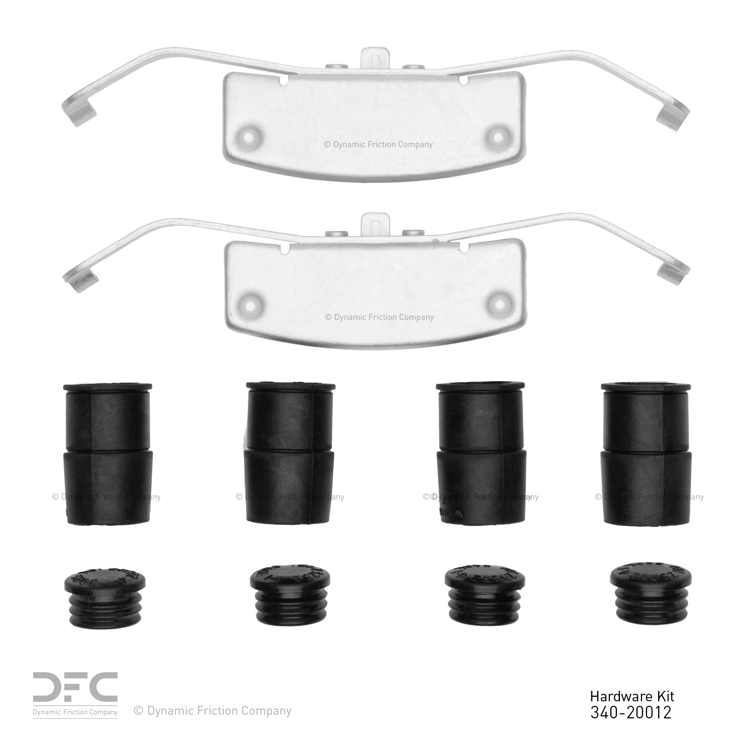 DYN-340-20012 DFC Disc Brake Hardware Kit - Image 2