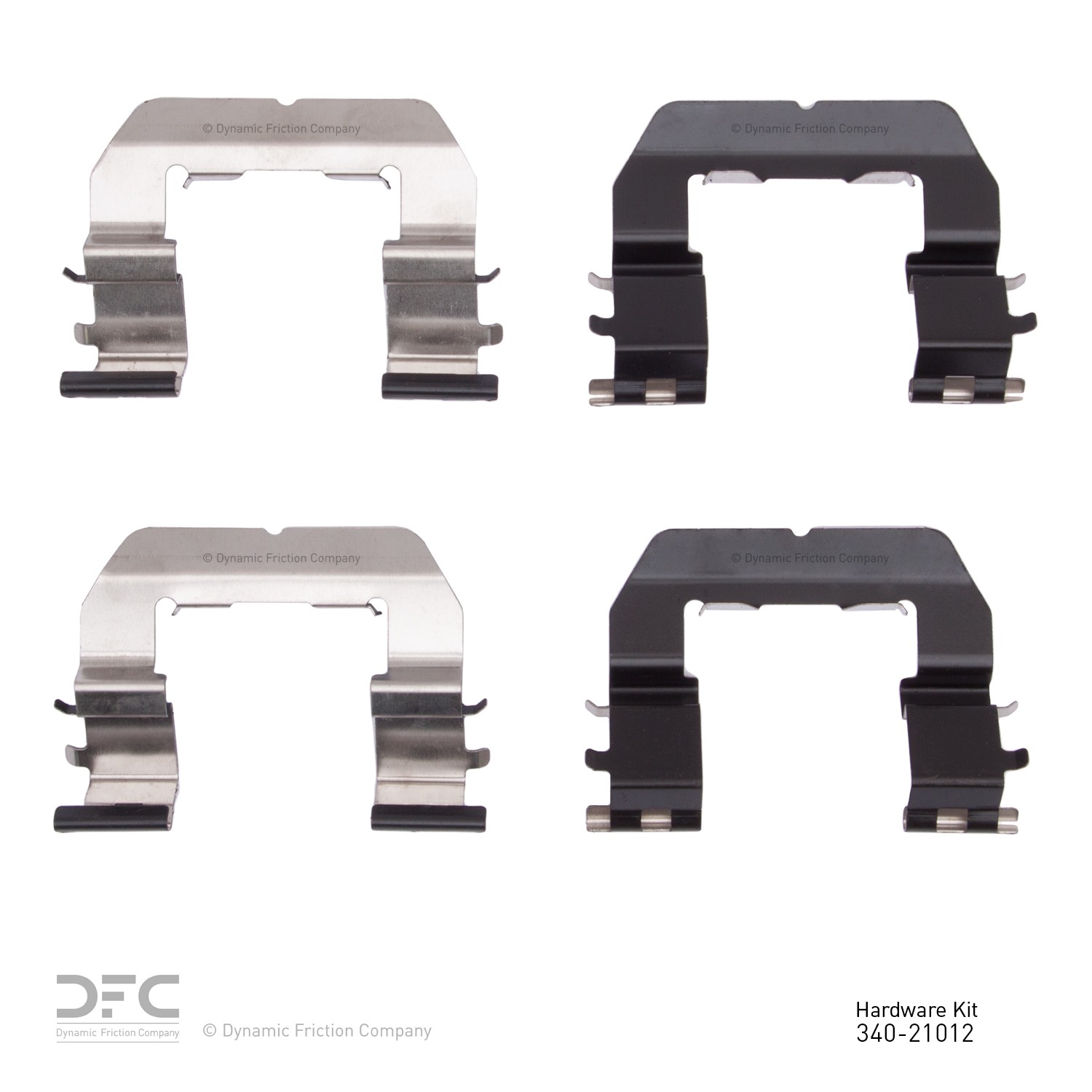 DYN 340-21012 DFC Disc Brake Hardware Kit - Image 2