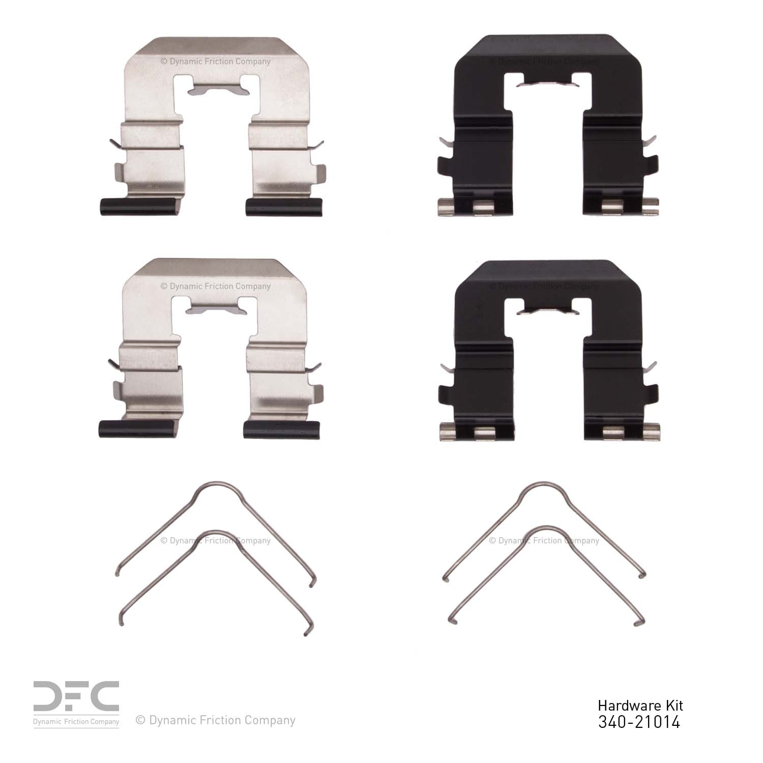 DYN-340-21014 DFC Disc Brake Hardware Kit - Image 2