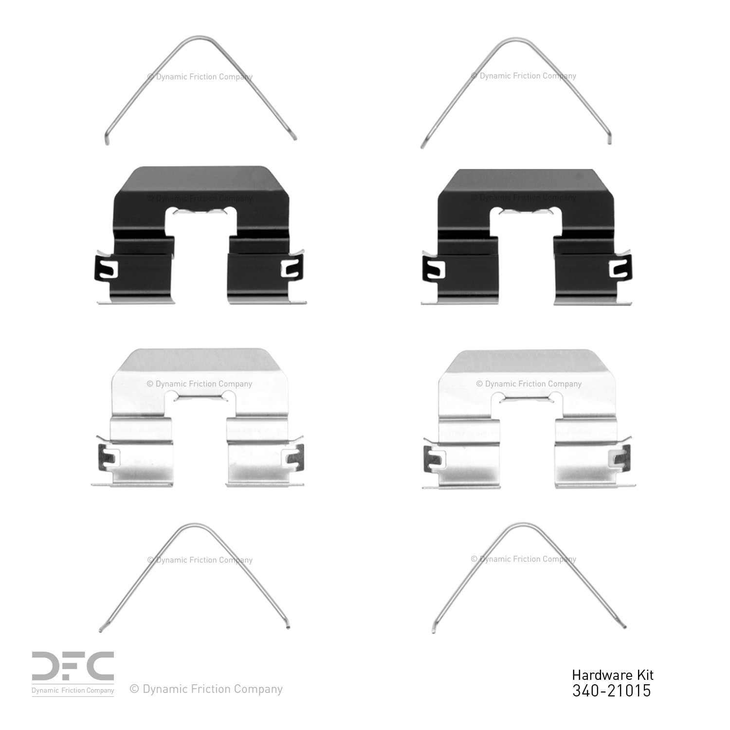 DYN-340-21015 DFC Disc Brake Hardware Kit - Image 2