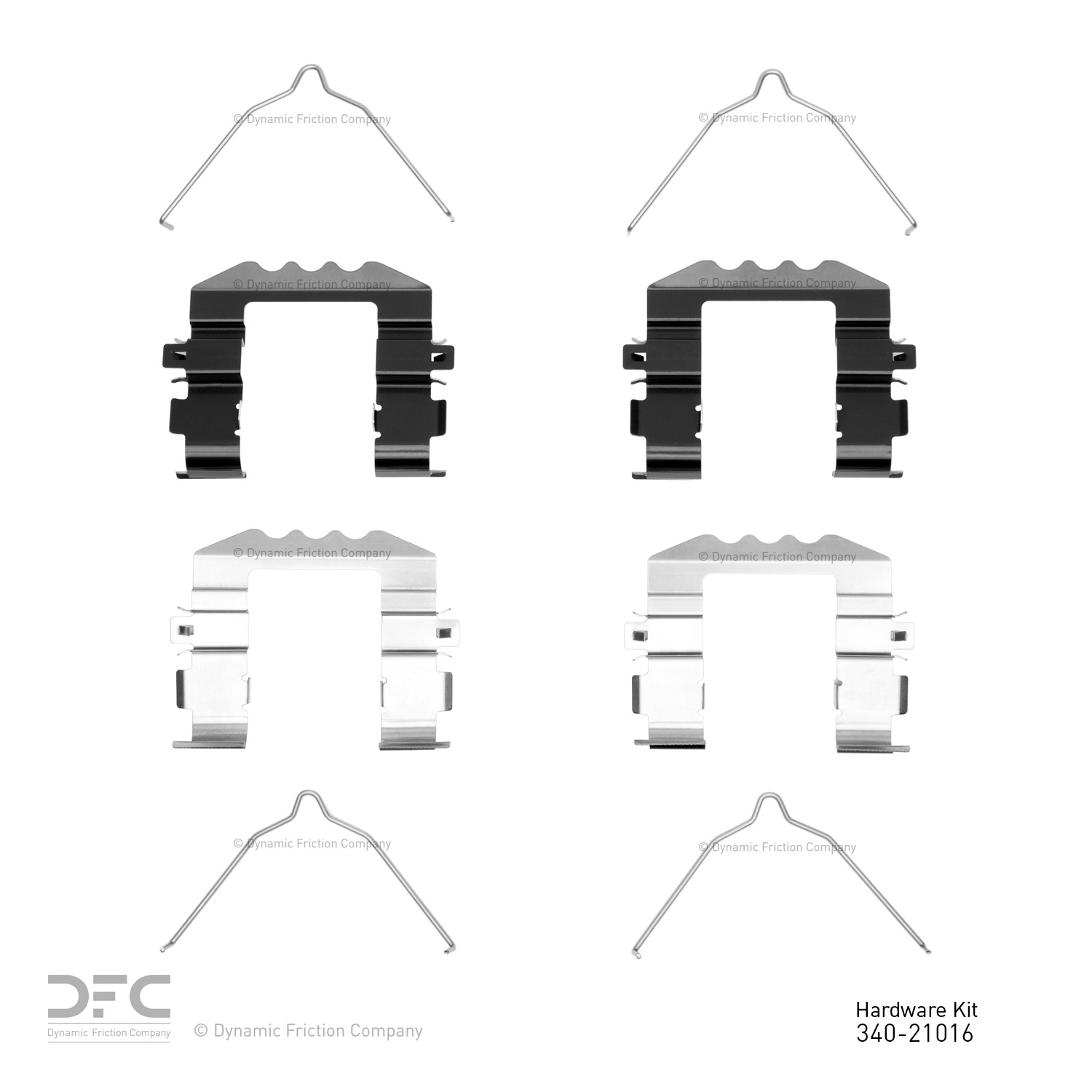 DYN-340-21016 DFC Disc Brake Hardware Kit - Image 2