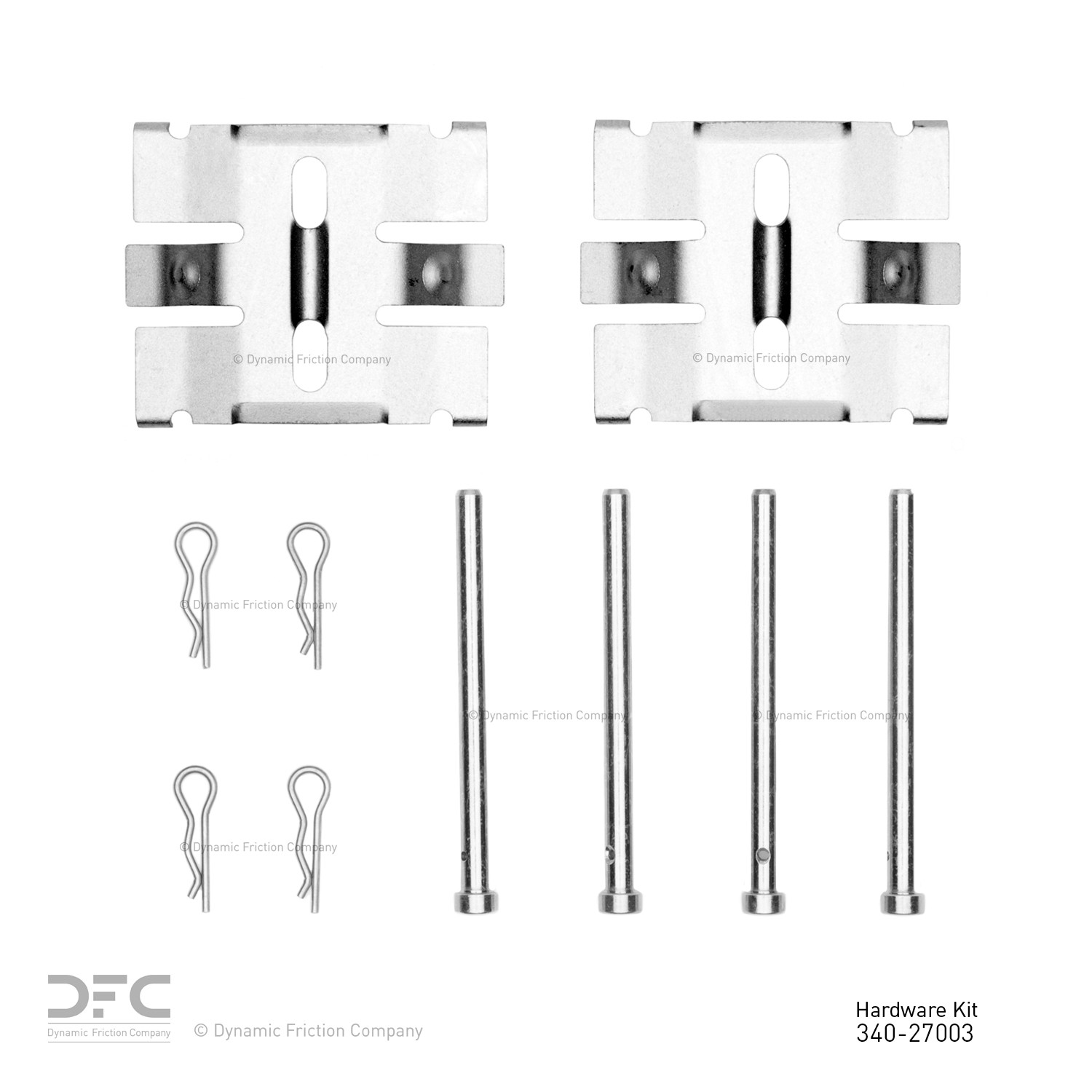 DYN 340-27003 DFC Disc Brake Hardware Kit - Image 2