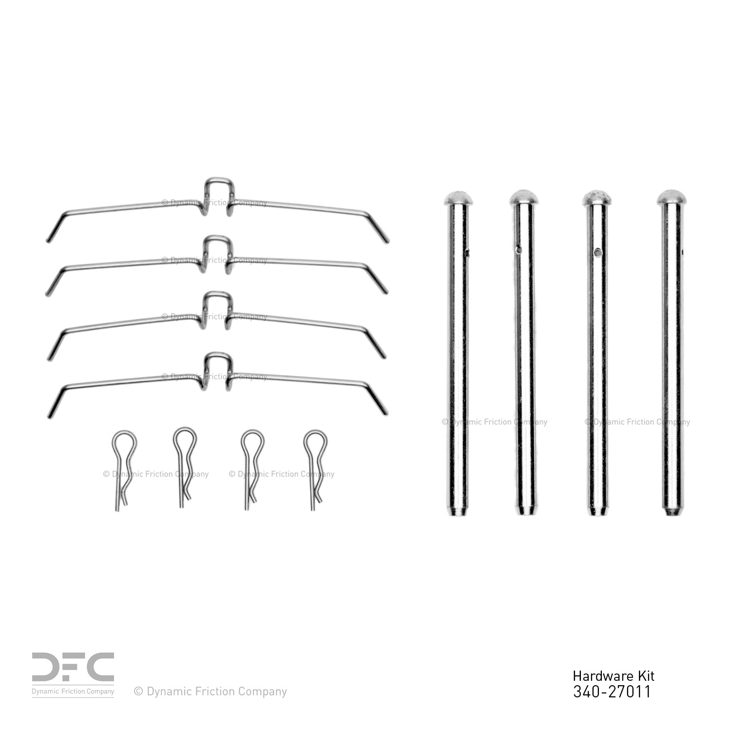 DYN-340-27011 DFC Disc Brake Hardware Kit - Image 2