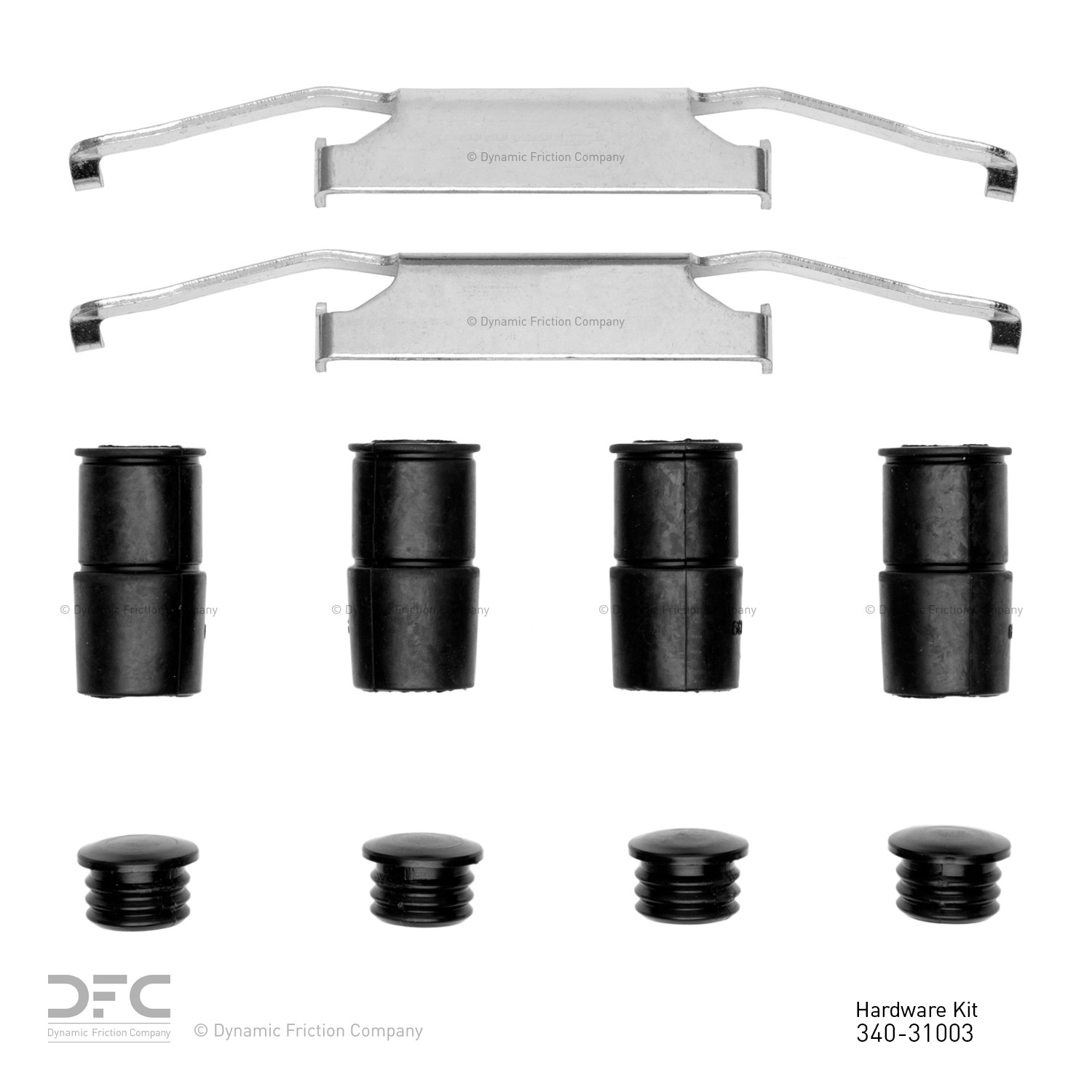 DYN 340-31003 DFC Disc Brake Hardware Kit - Image 2