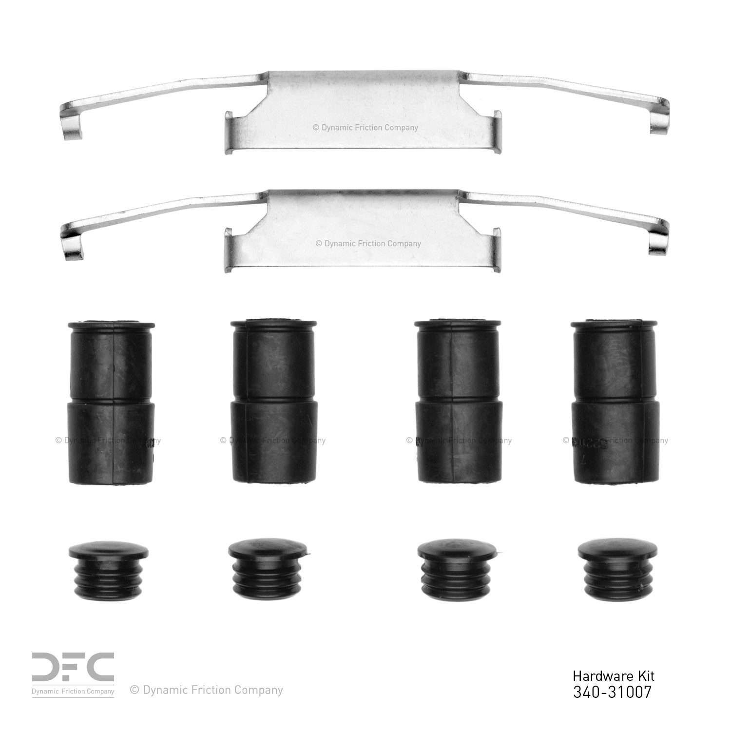 DYN 340-31007 DFC Disc Brake Hardware Kit - Image 2