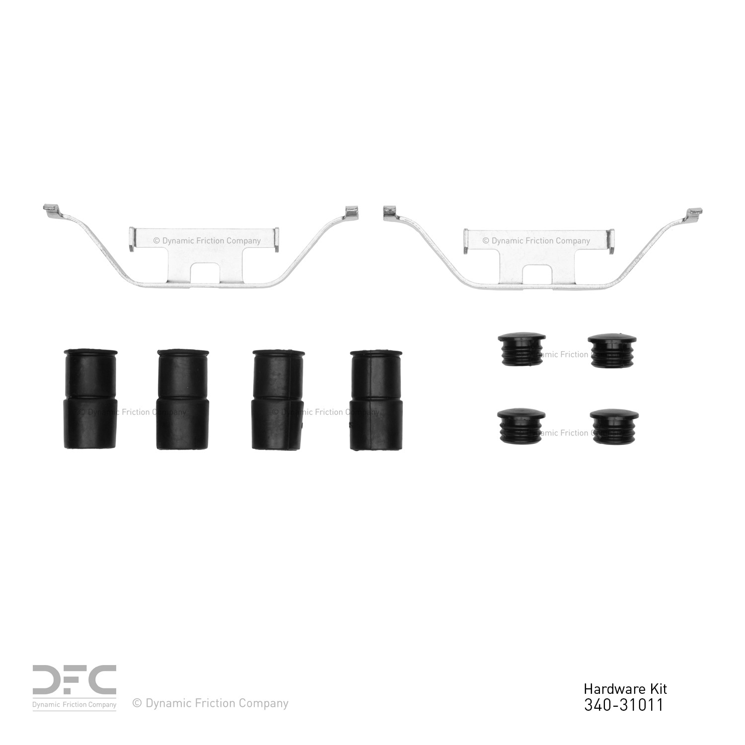 DYN-340-31011 DFC Disc Brake Hardware Kit - Image 2