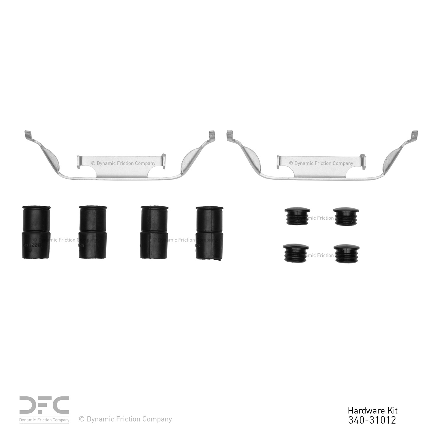 DYN-340-31012 DFC Disc Brake Hardware Kit - Image 2