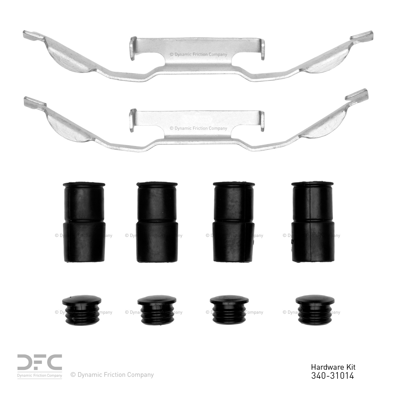 DYN-340-31014 DFC Disc Brake Hardware Kit - Image 2