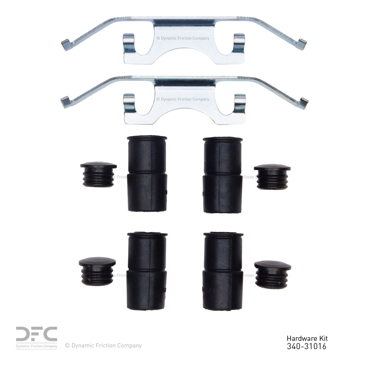 DYN-340-31016 DFC Disc Brake Hardware Kit - Image 2