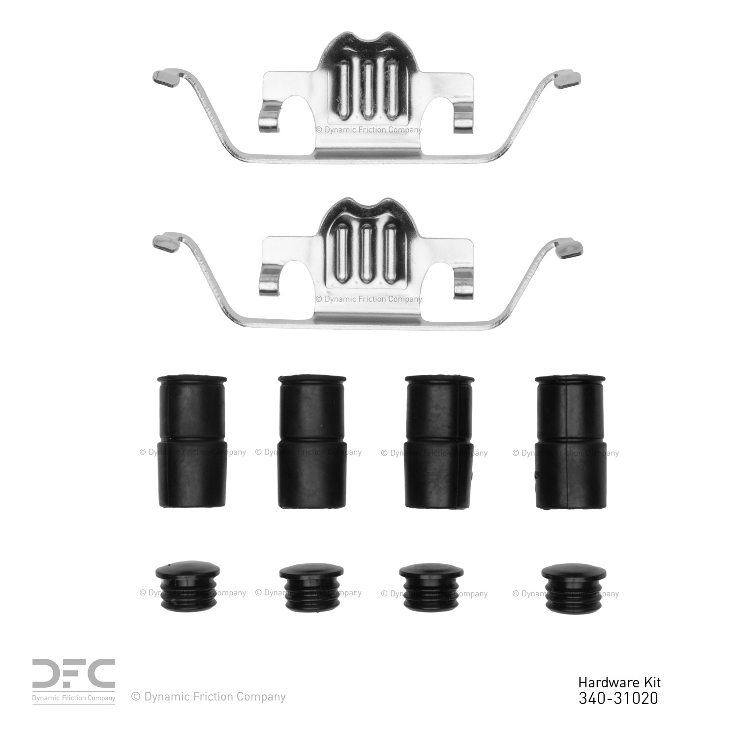 DYN-340-31020 DFC Disc Brake Hardware Kit - Image 2