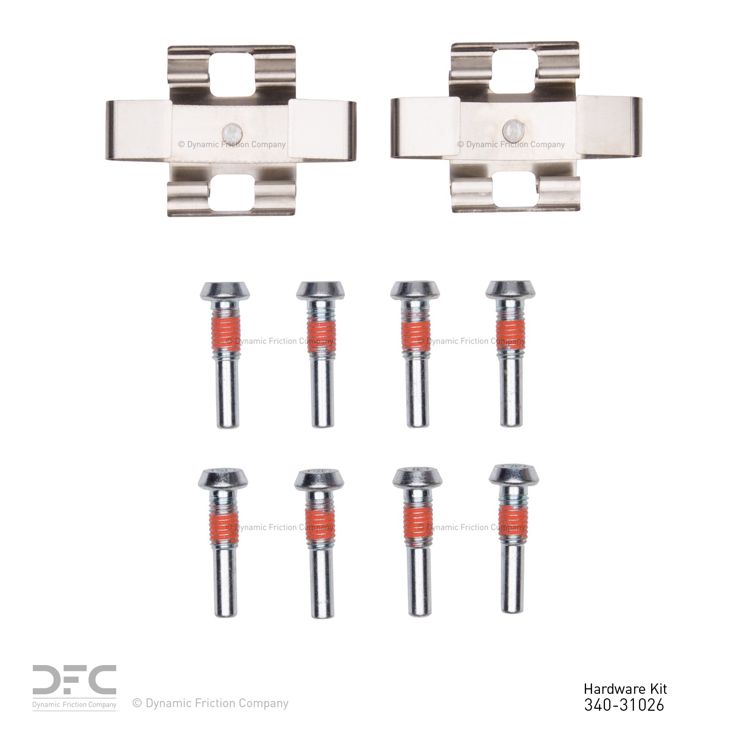 DYN 340-31026 DFC Disc Brake Hardware Kit - Image 2