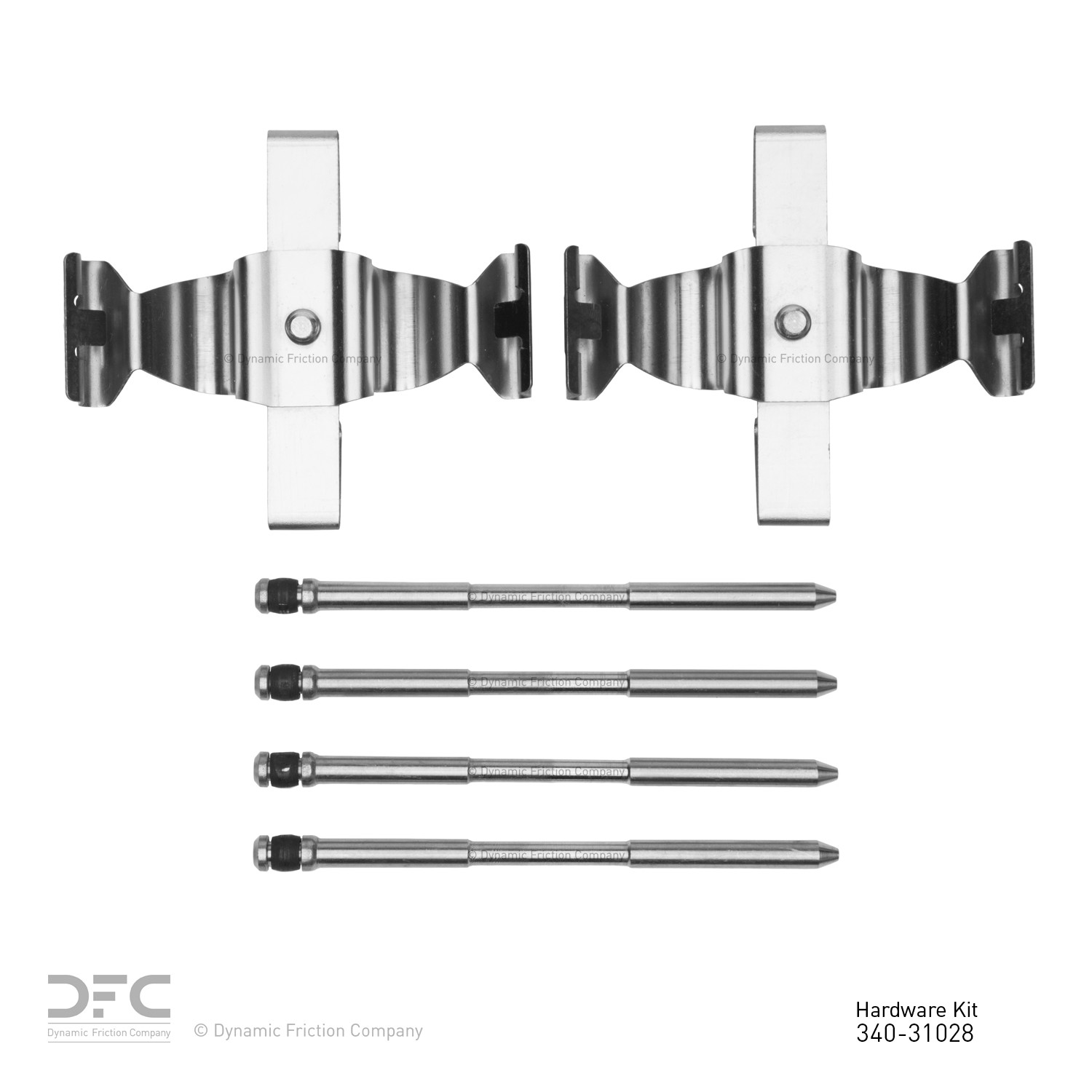 DYN 340-31028 DFC Disc Brake Hardware Kit - Image 2