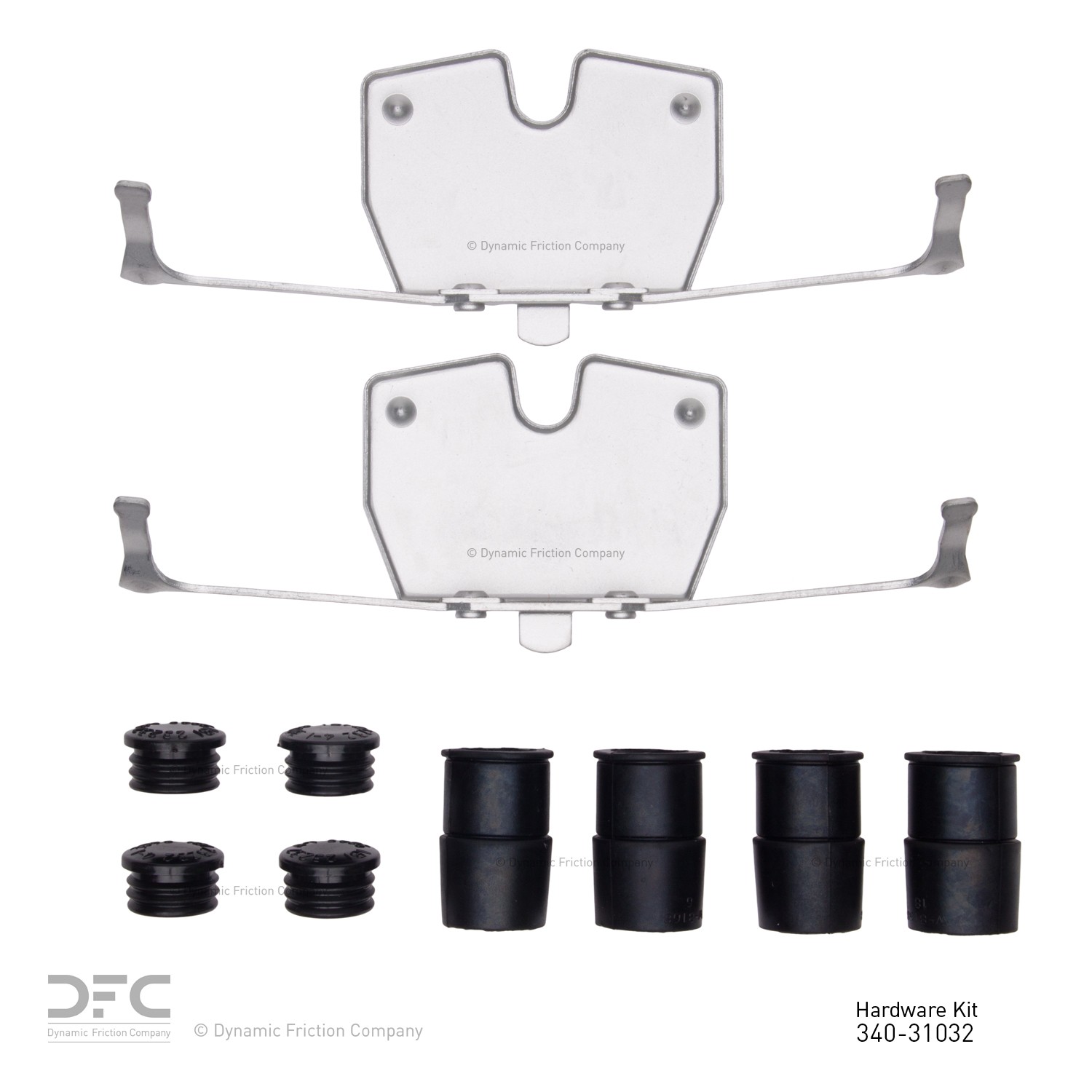 DYN 340-31032 DFC Disc Brake Hardware Kit - Image 2